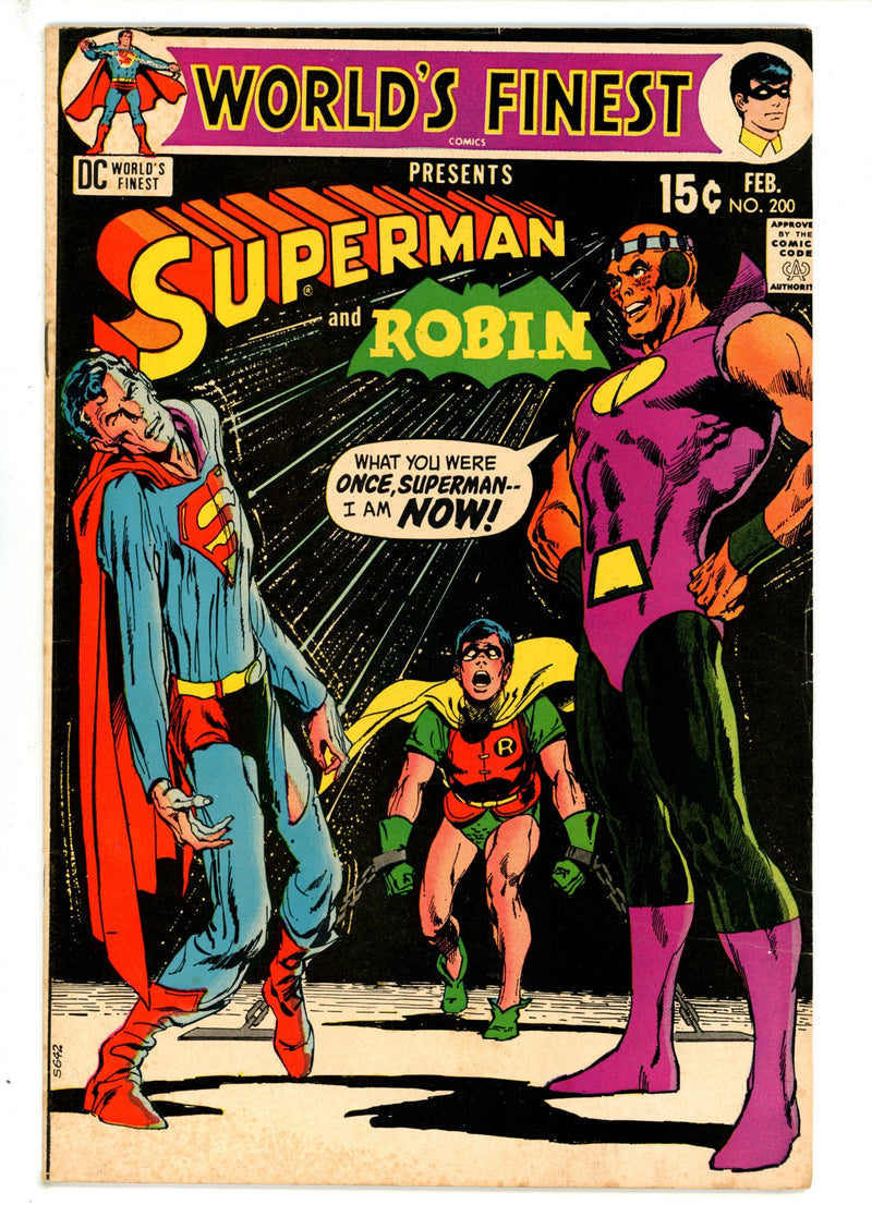 World's Finest Comics 200 FN- (1970)