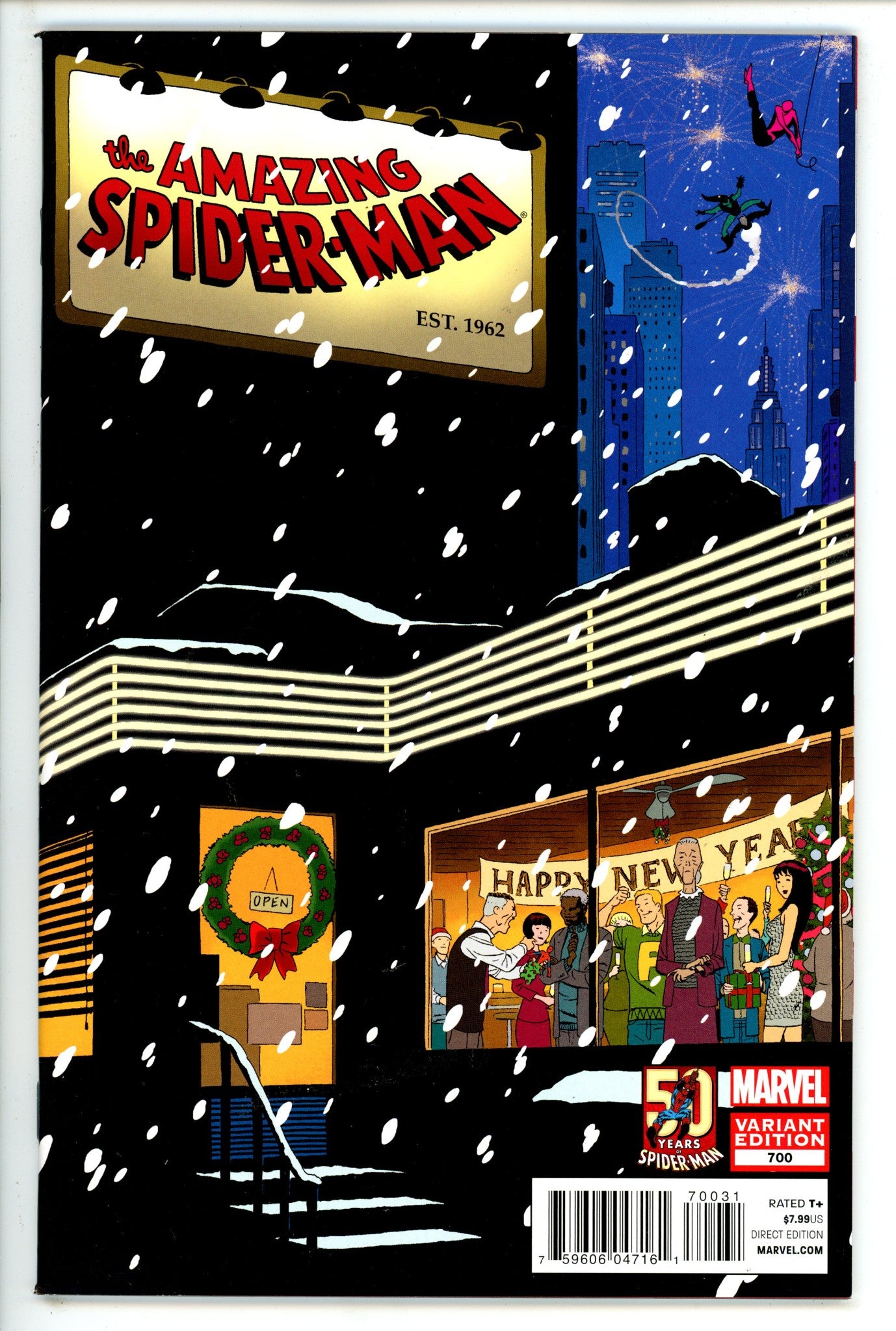 The Amazing Spider-Man Vol 2 700 Martin Variant NM-