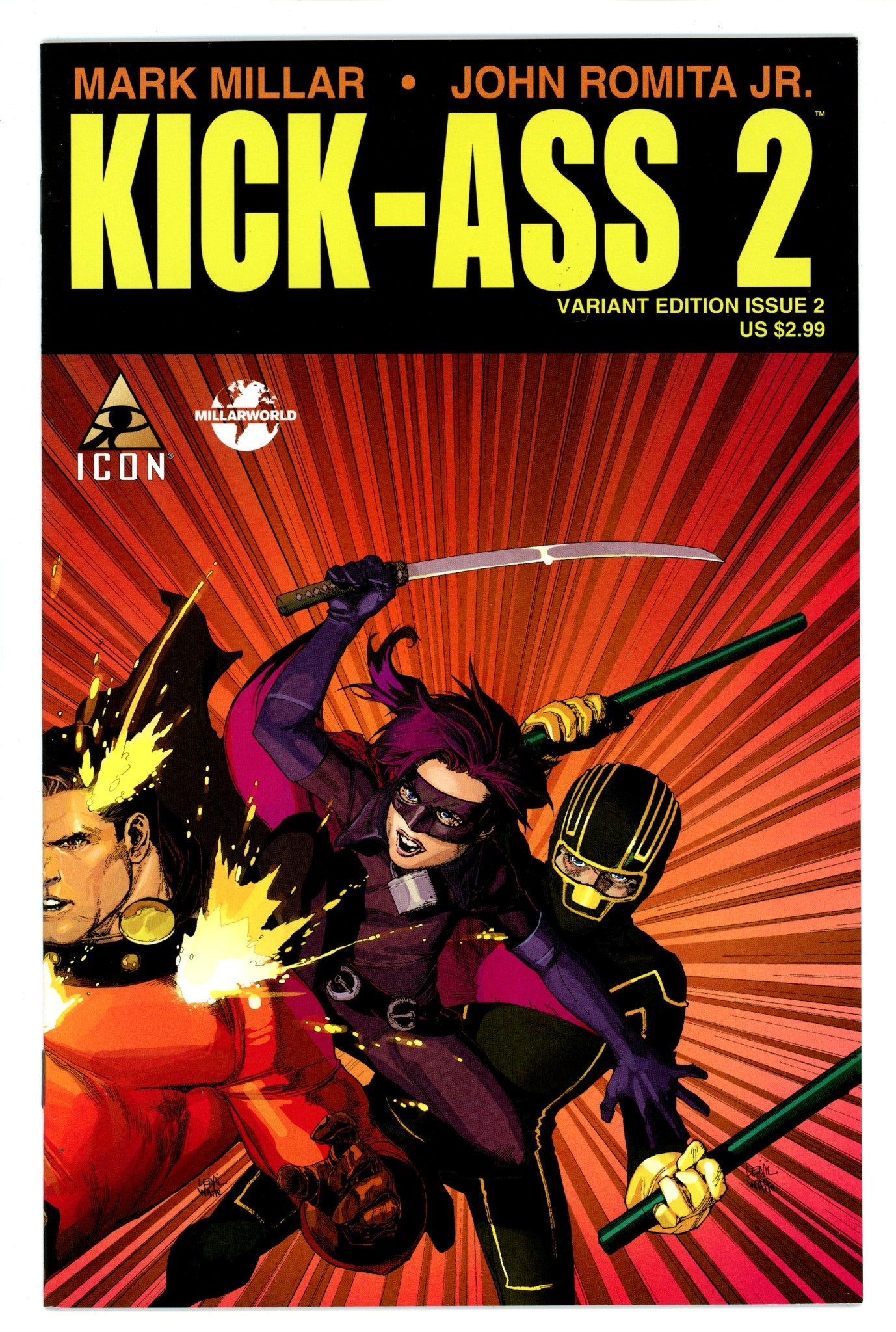 Kick-Ass 2 2 Leinil Variant