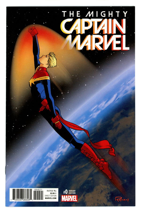The Mighty Captain Marvel 0 Rosanas Variant