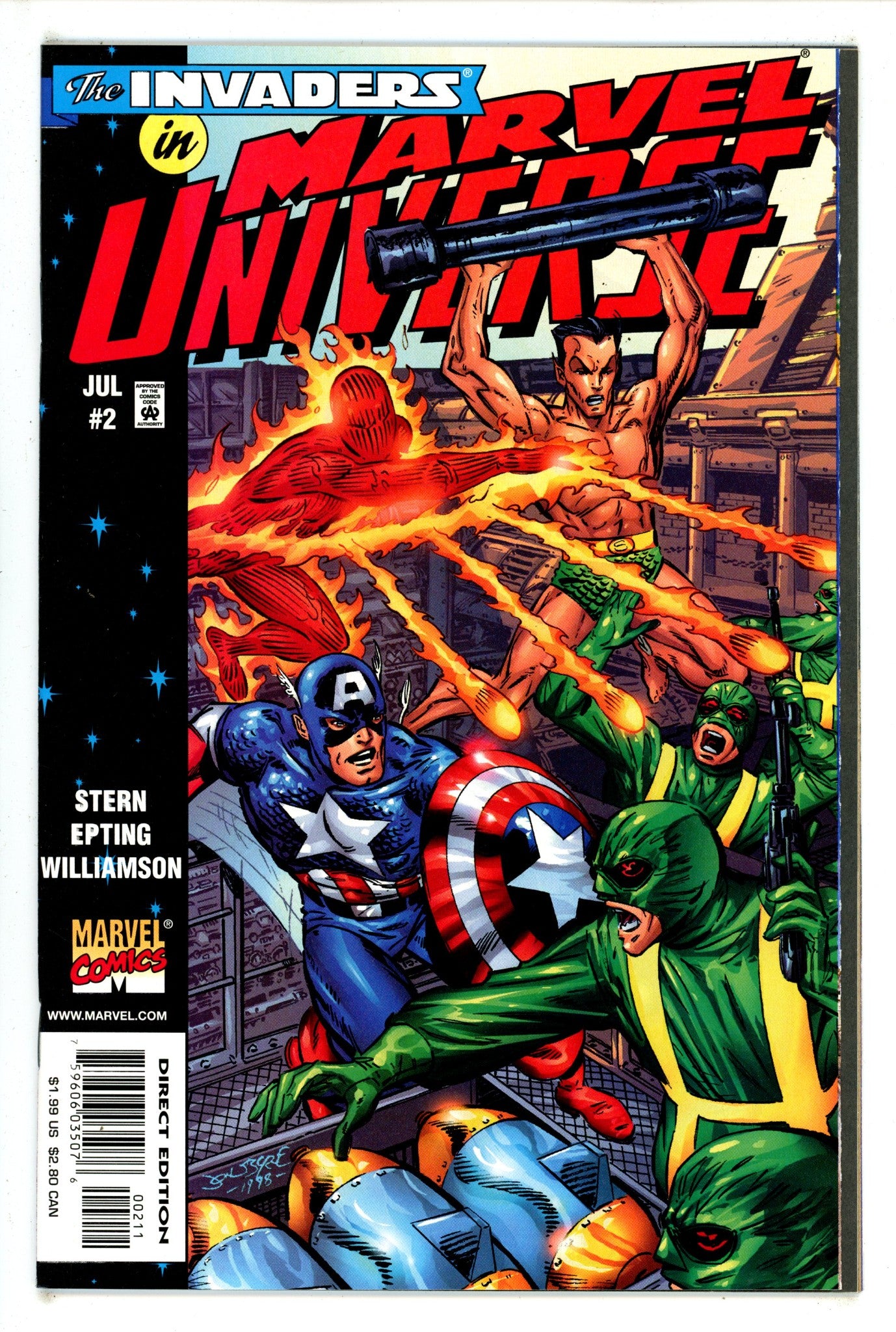 Marvel Universe 2 Byrne Variant (1998)