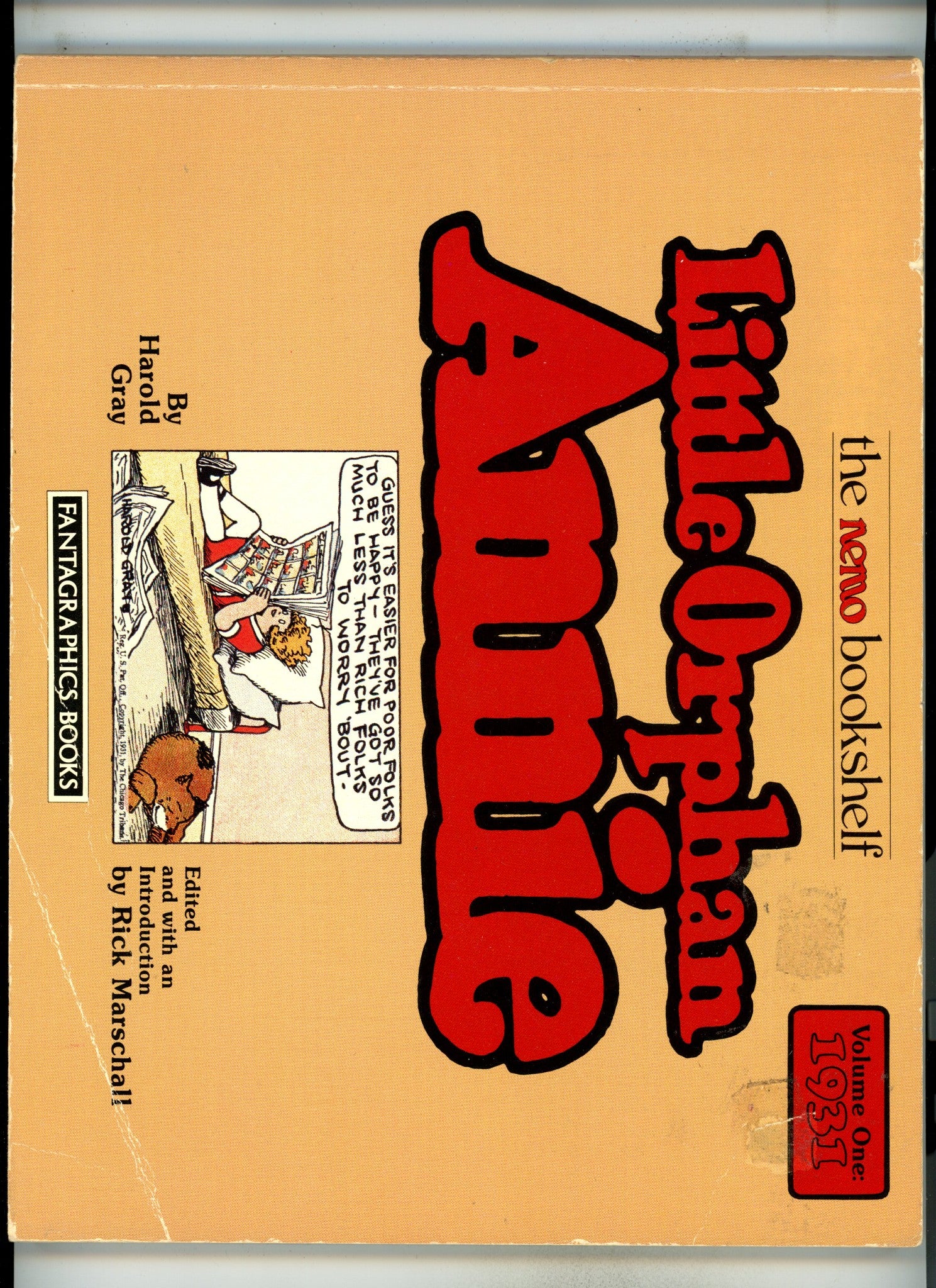 Little Orphan Annie Vol 1 1931 TPB