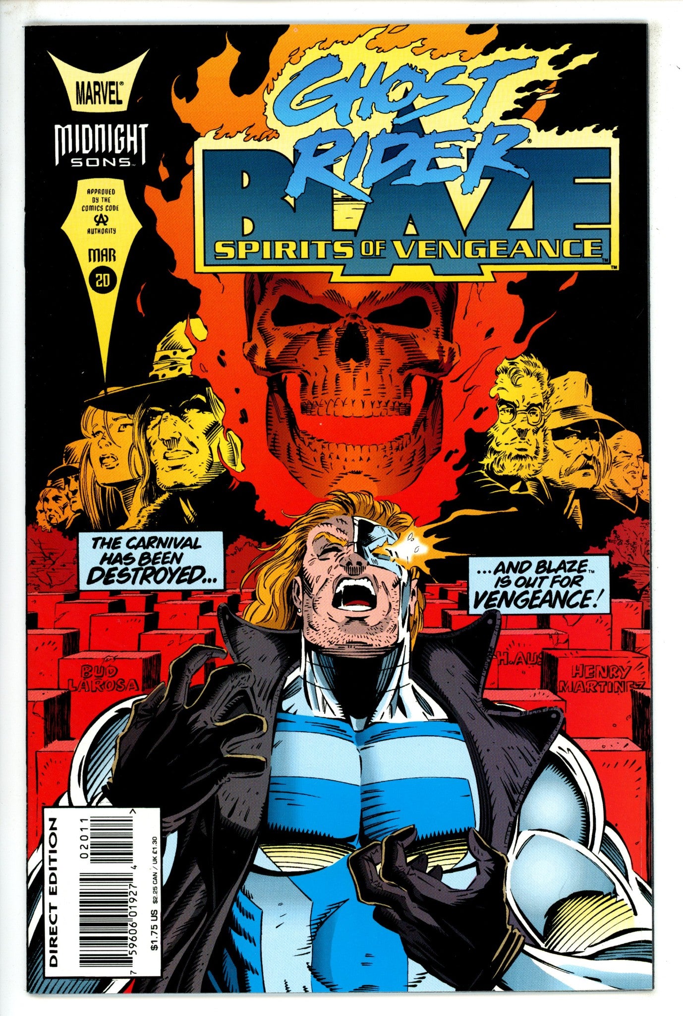 Ghost Rider / Blaze: Spirits of Vengeance 20 (1994)