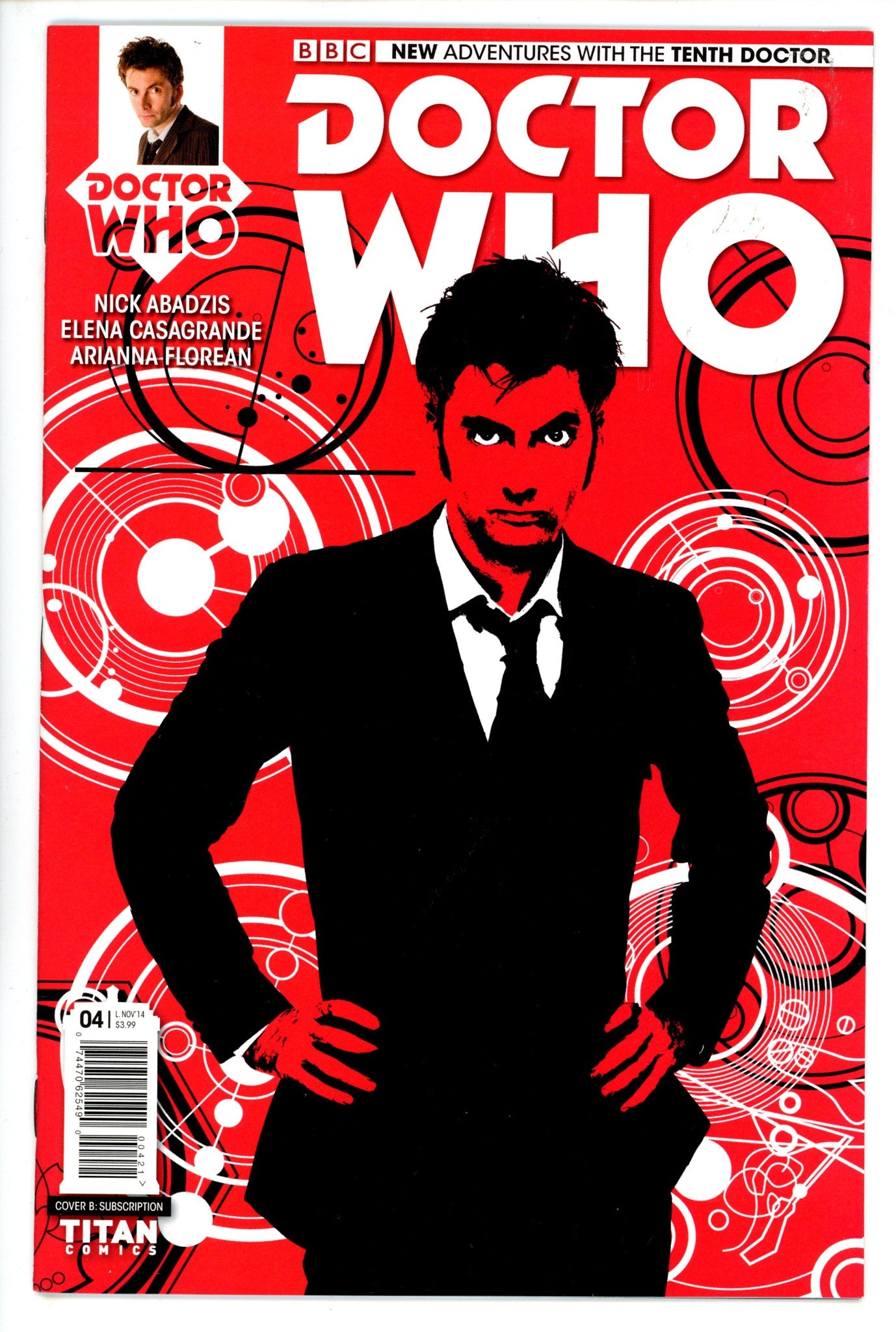 Doctor Who New Adventures With The 10th Doctor 4 Photo Variant