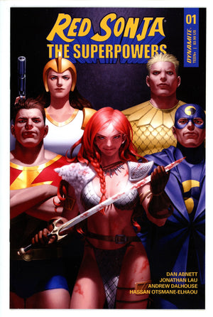 Red Sonja the Superpowers 1 Yoon Variant