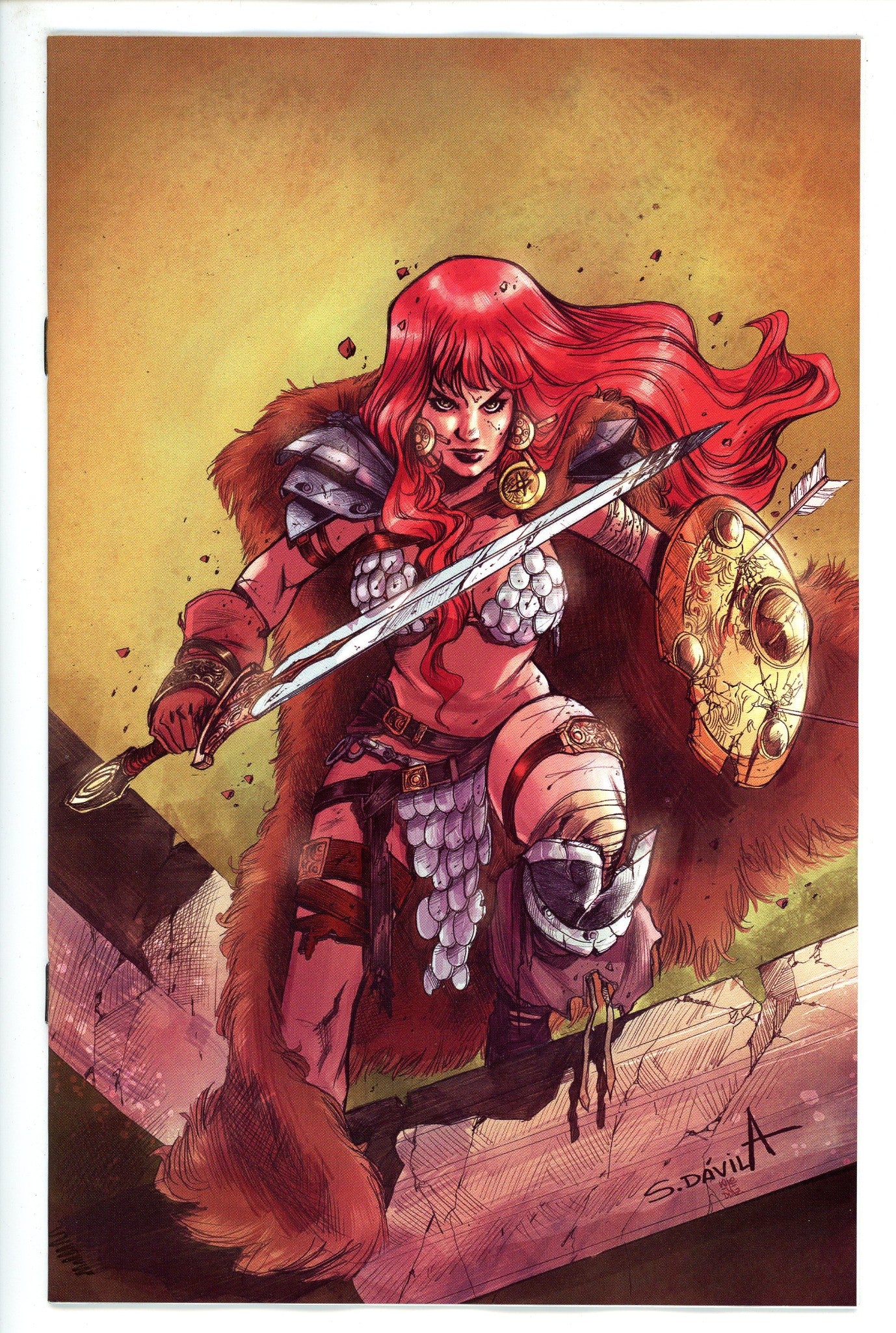 Red Sonja the Superpowers 5 Davila Variant (2021)