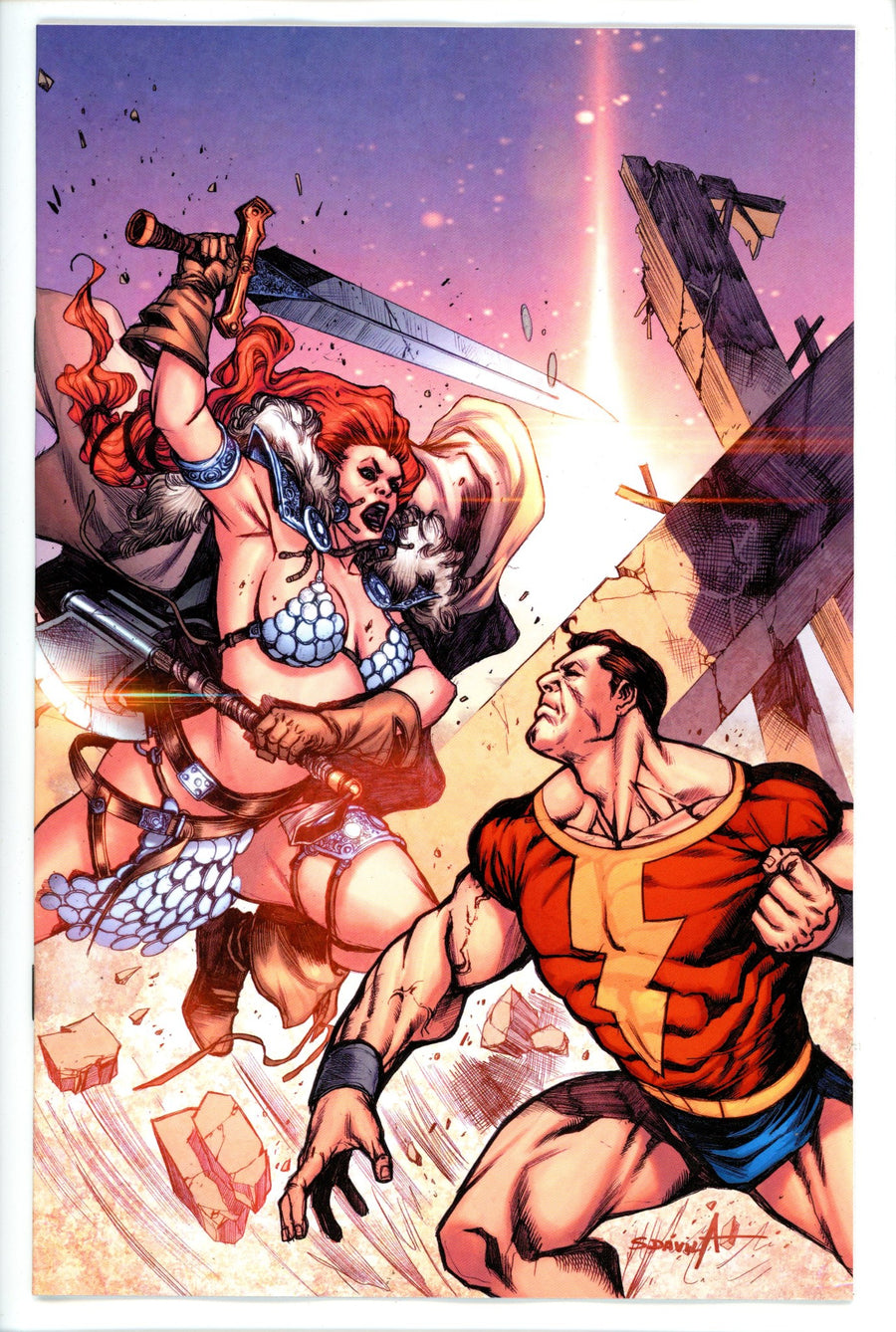 Red Sonja the Superpowers 2 Davila Variant-Dynamite-CaptCan Comics Inc