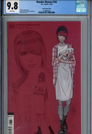 Wonder Woman Vol 5 762 Janin Incentive Variant CGC 9.8 (2020)