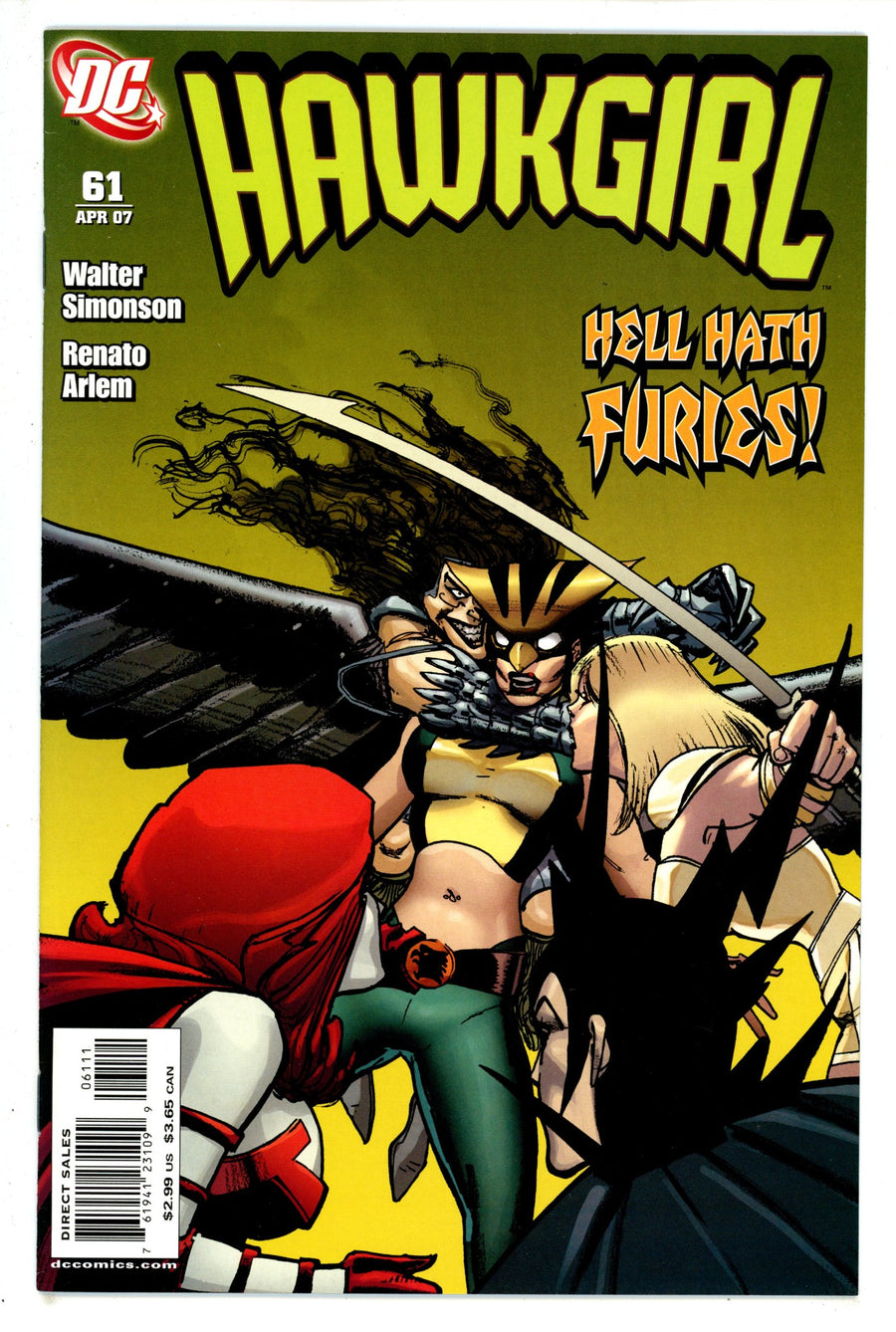 Hawkgirl Vol 4 61 (2007)