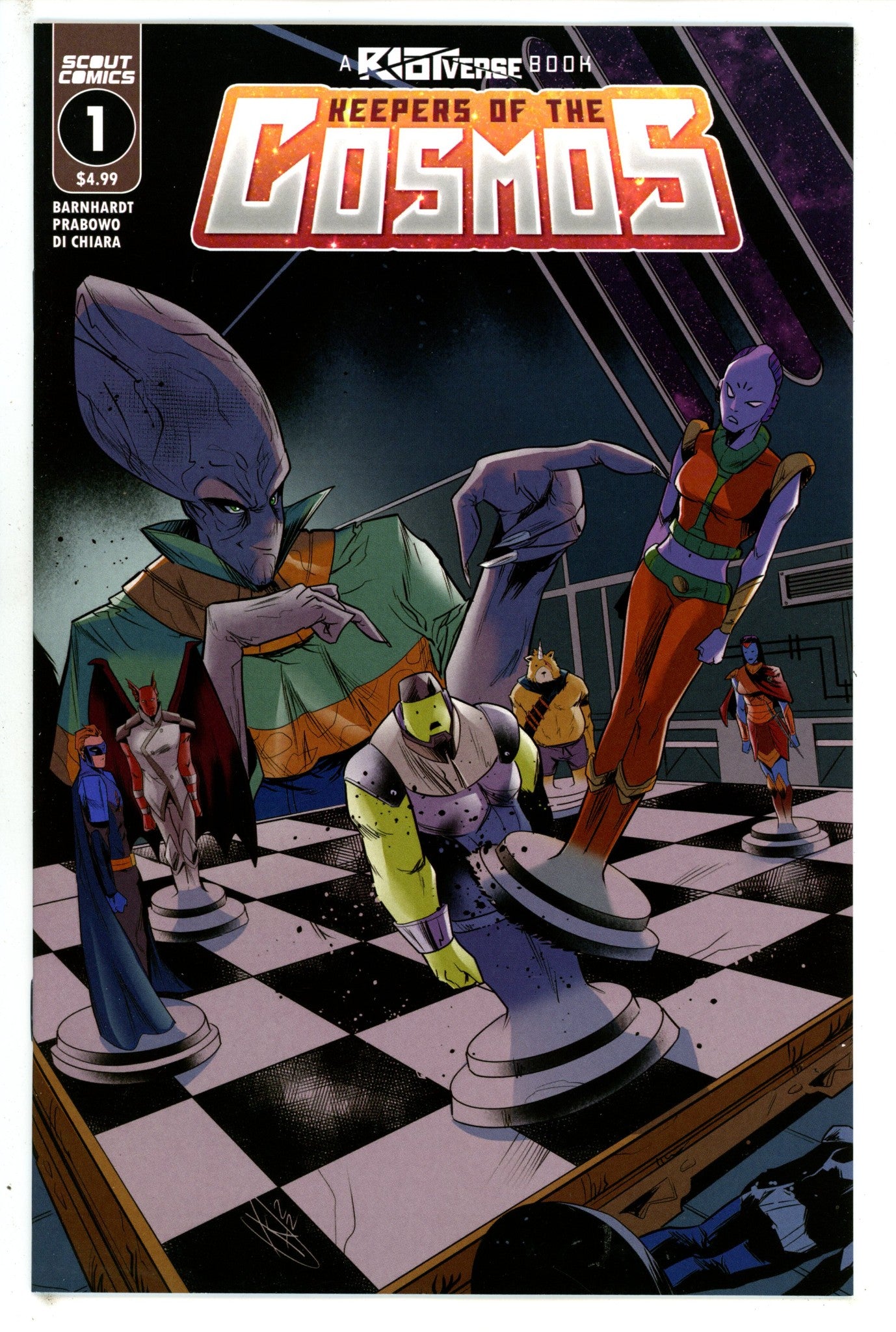 Keepers Of The Cosmos 1 Mancin Unlock Variant (2023)