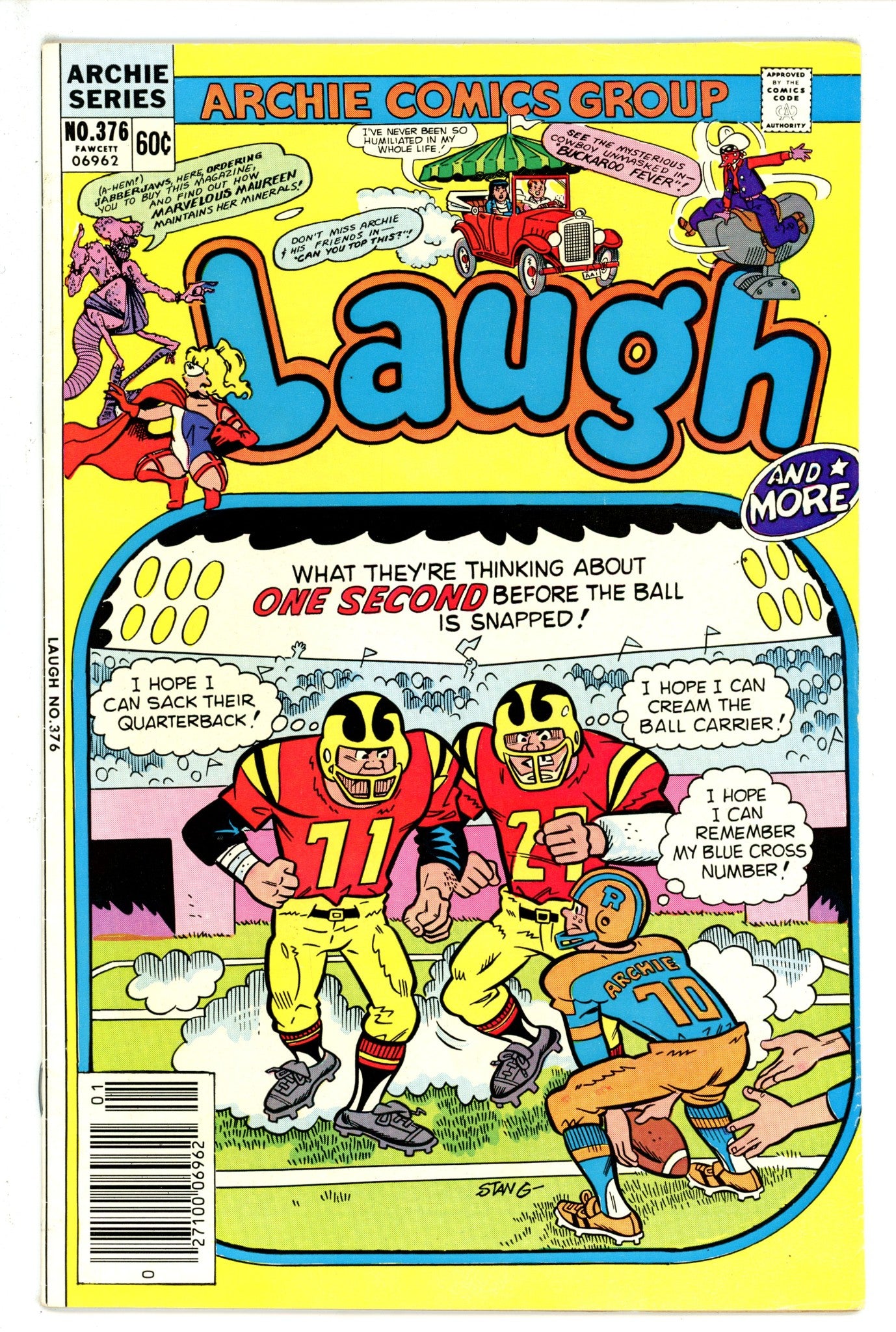 Laugh Comics Vol 1 376 VG+ (1983)