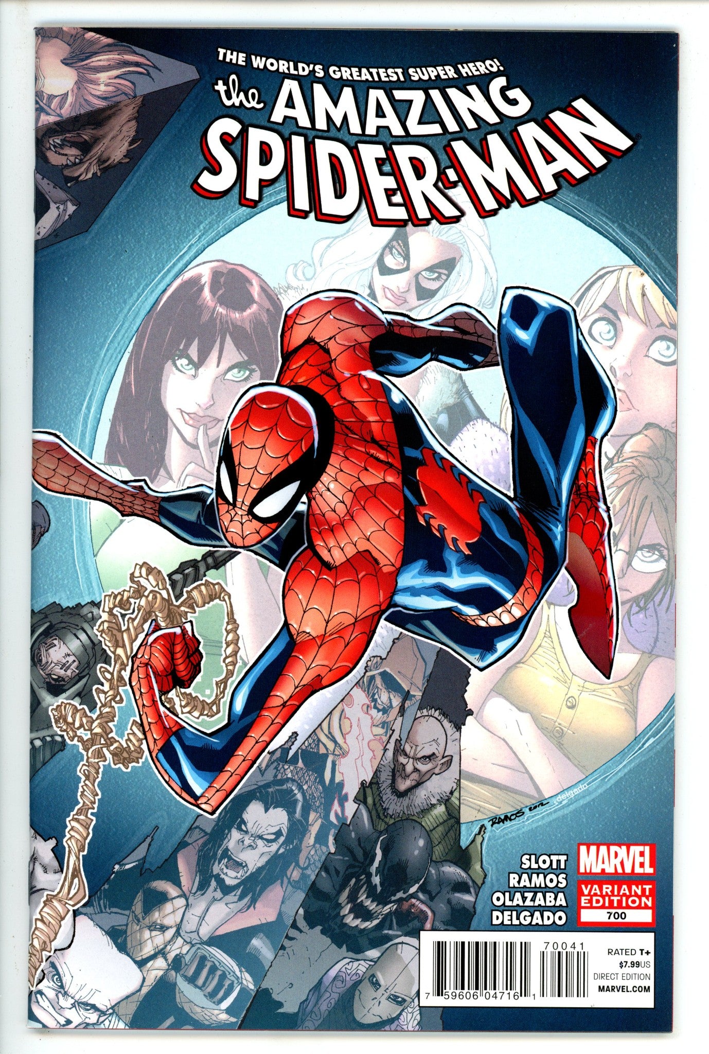 The Amazing Spider-Man Vol 2 700 Ramos Variant NM-