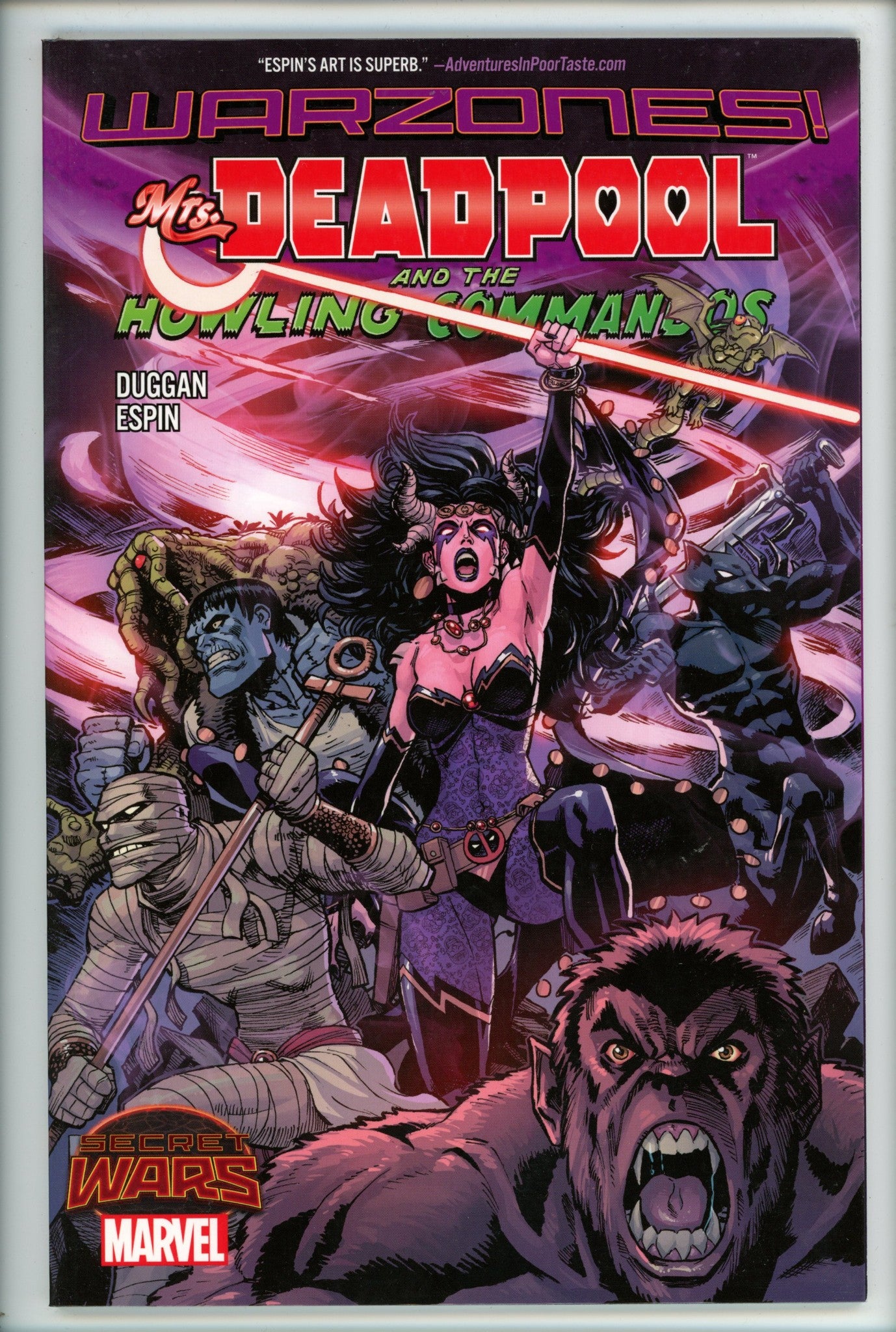 Mrs. Deadpool and the Howling Commandos Warzones TP