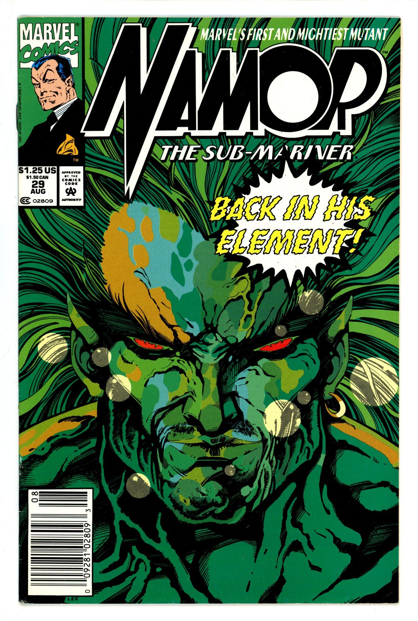 Namor, the Sub-Mariner 29 Newsstand (1992)