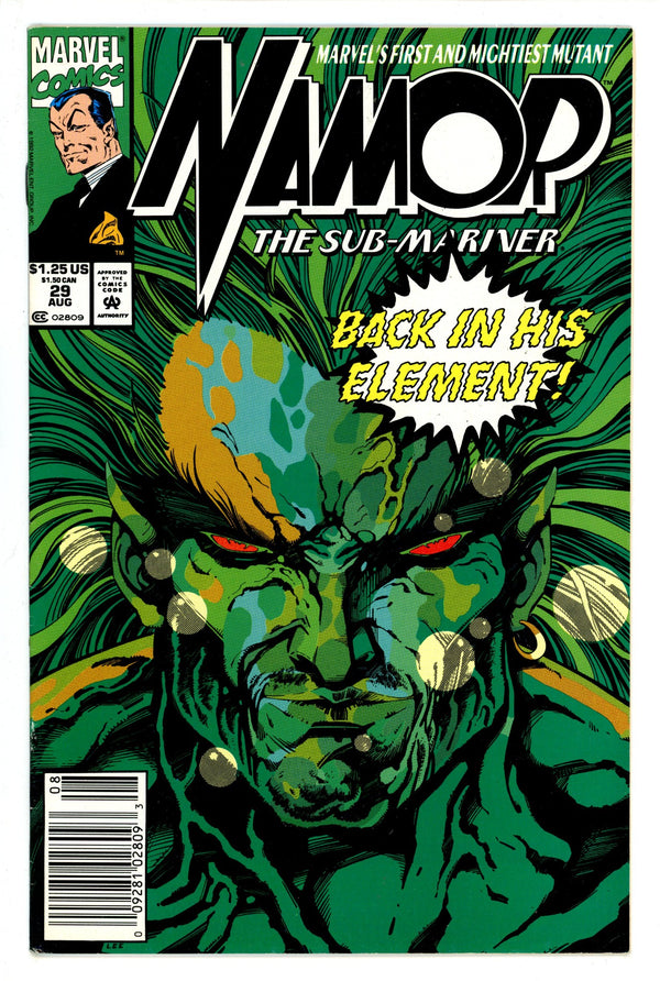 Namor, the Sub-Mariner 29 Newsstand (1992)