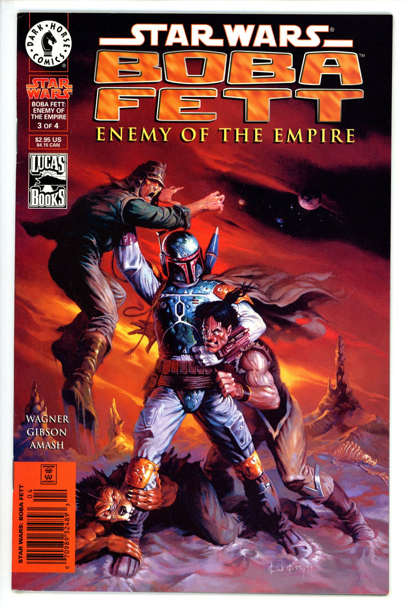 Star Wars: Boba Fett: Enemy of the Empire 3 Newsstand VF/NM