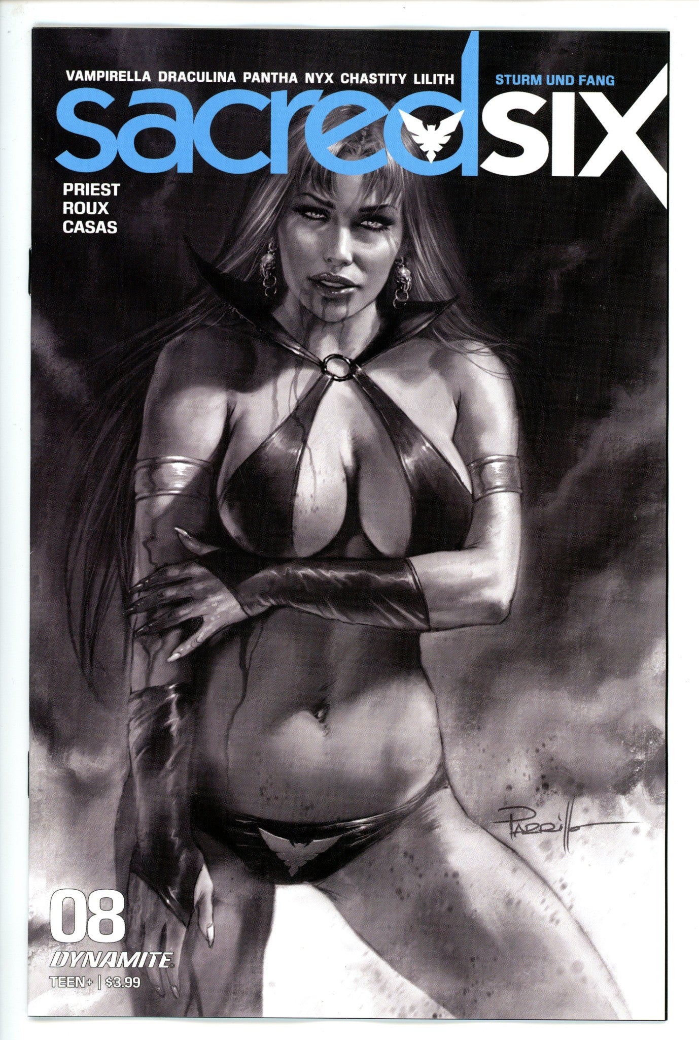 Sacred Six 8 Parrillo Variant-Dynamite-CaptCan Comics Inc