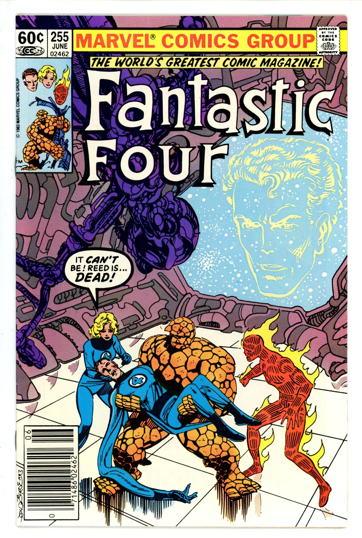 Fantastic Four Vol 1 255 Newsstand VF+ (1983)