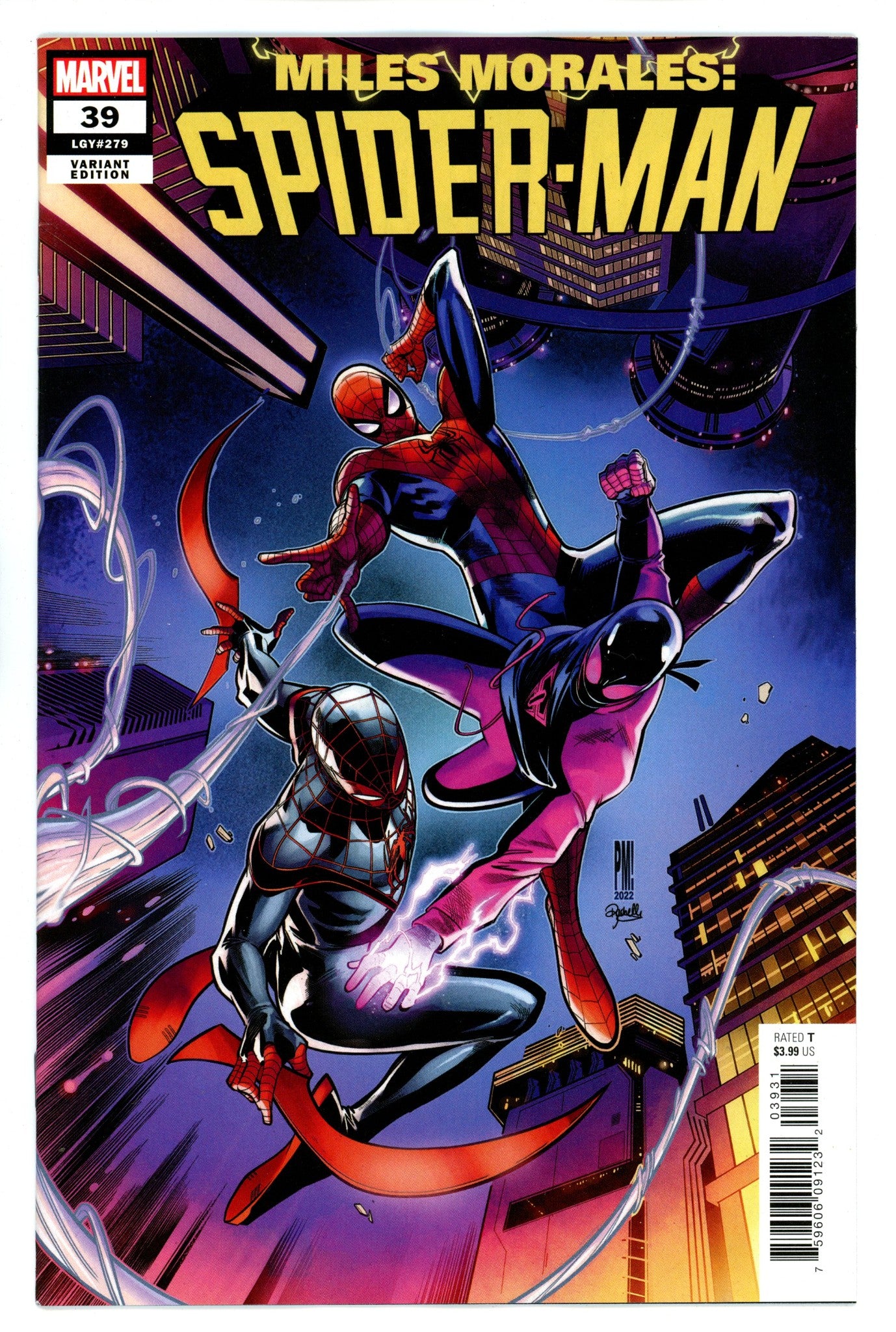 Miles Morales Spider-Man 39 Medina Variant (2022)