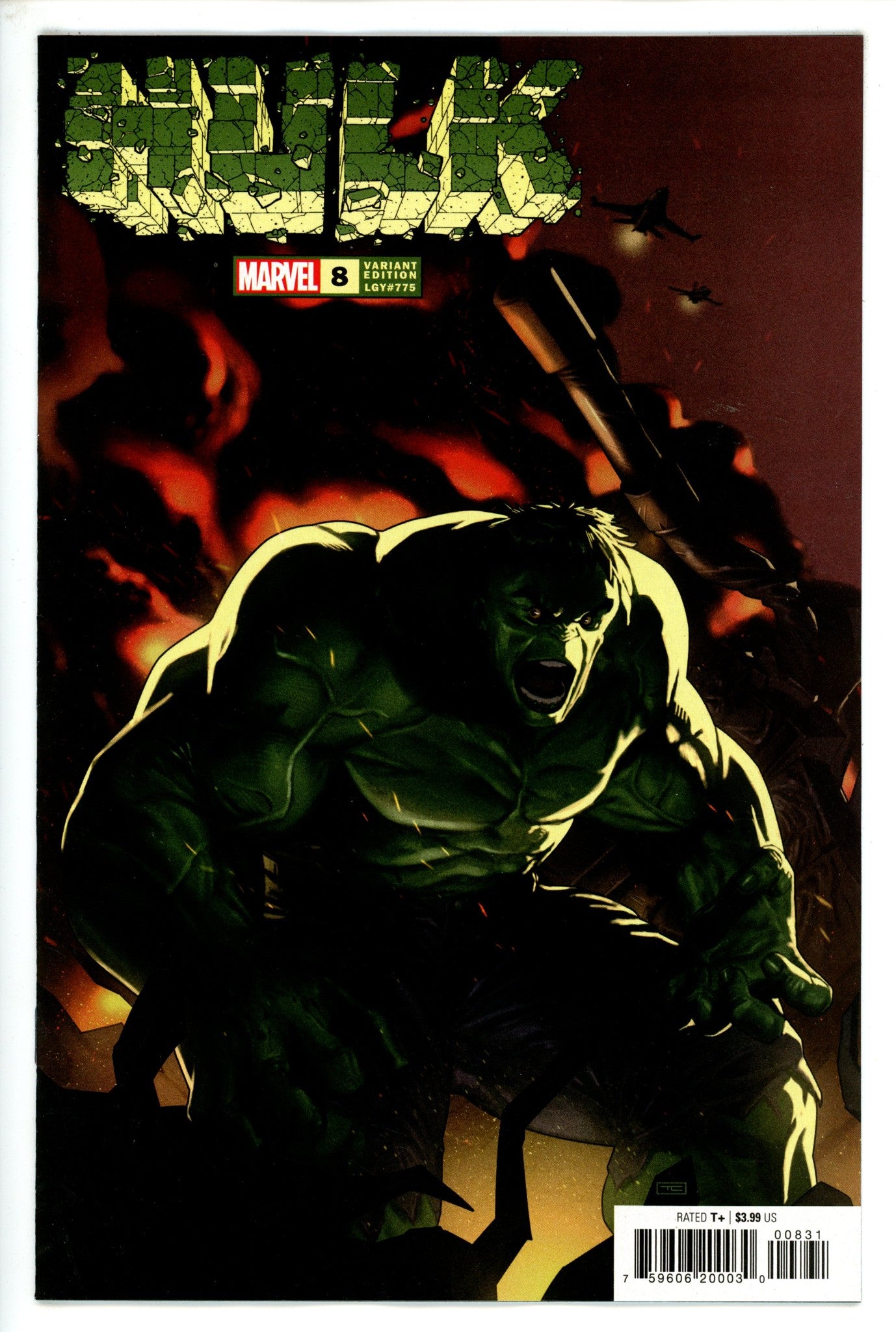 Hulk Vol 4 8 Clarke Variant NM- (2022)