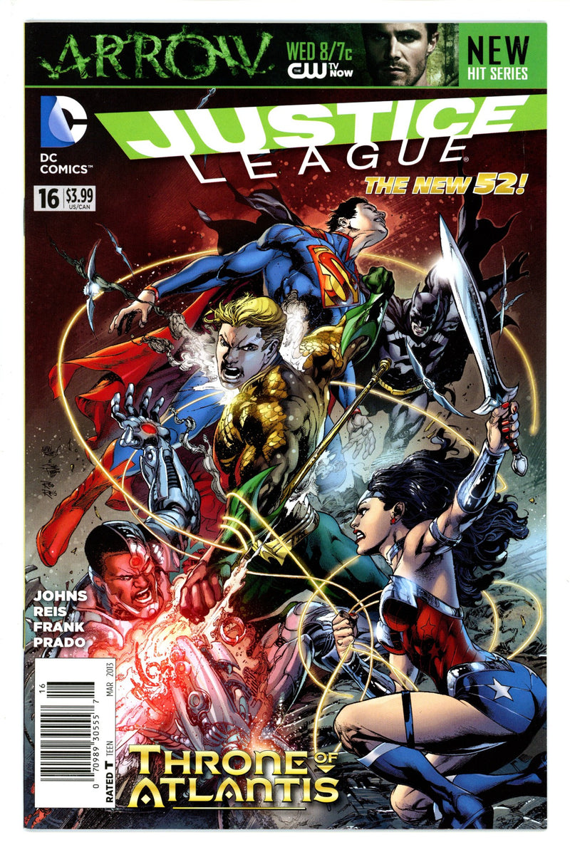 Justice League Vol 1 16 Newsstand NM