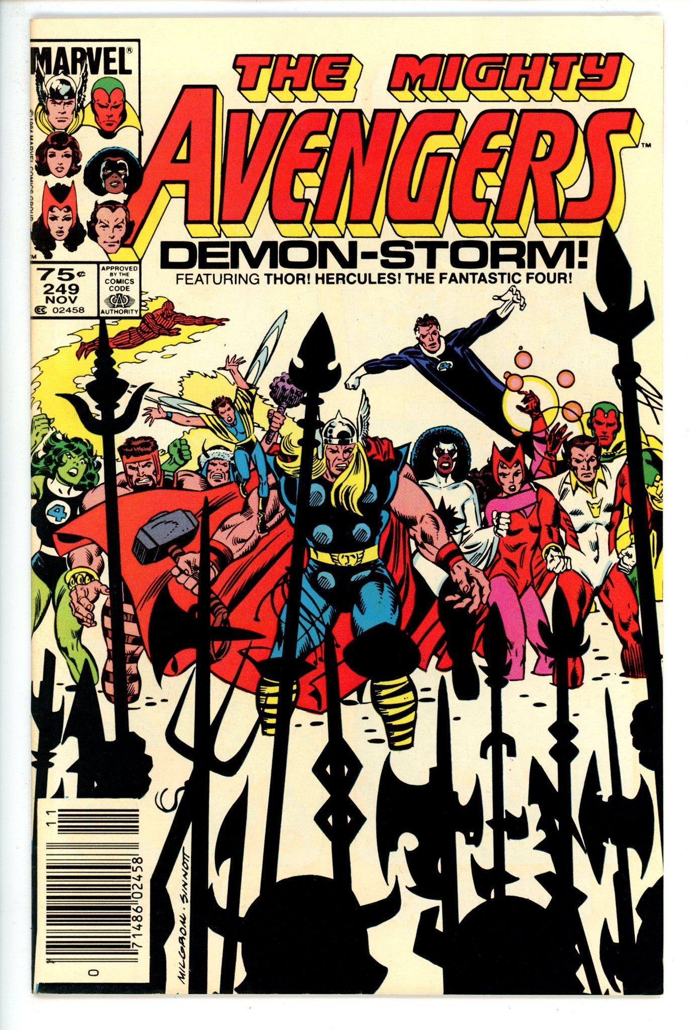 The Avengers 249 Canadian VF