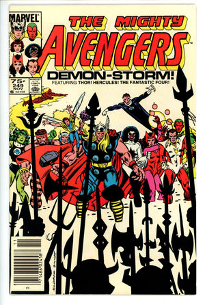 The Avengers 249 Canadian VF