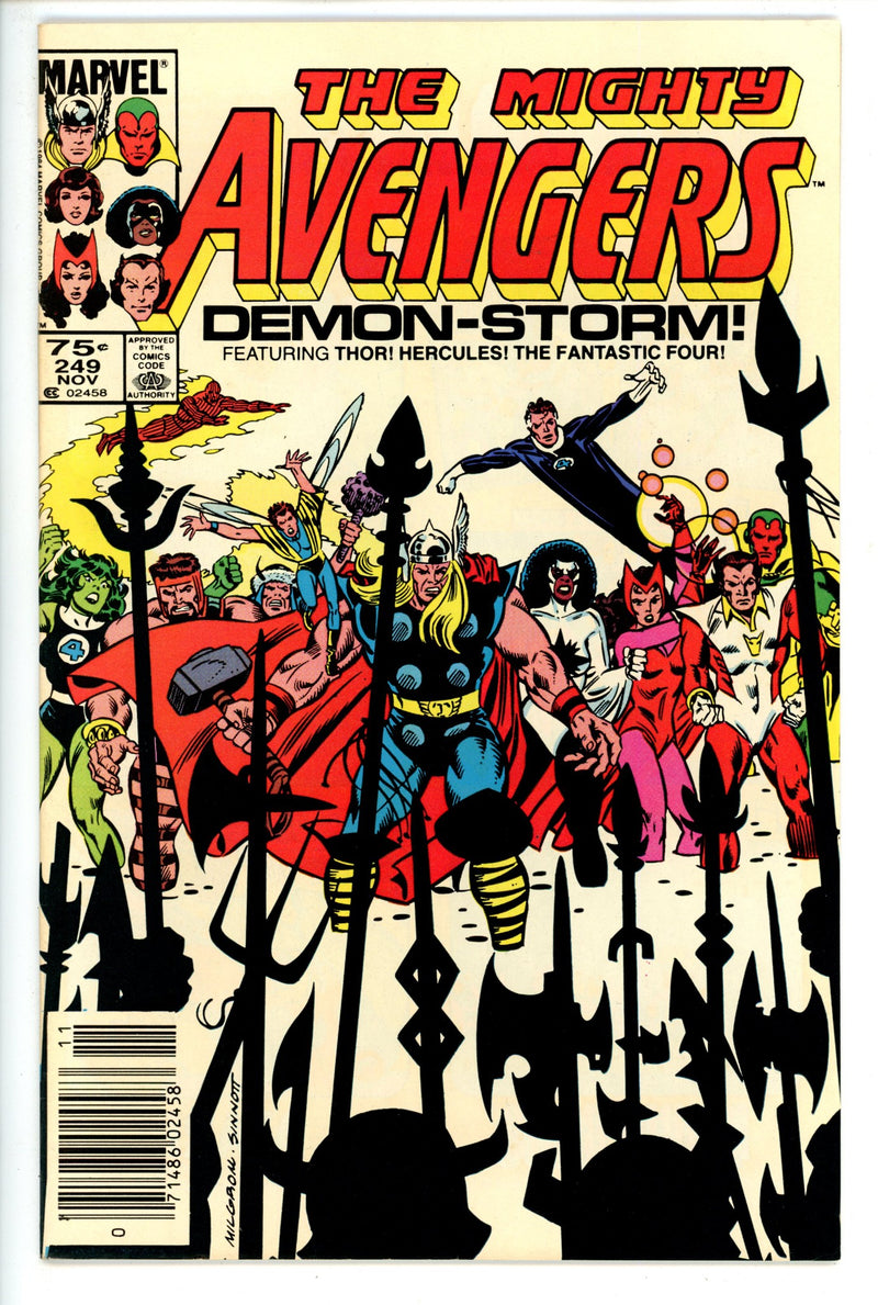 The Avengers 249 Canadian VF