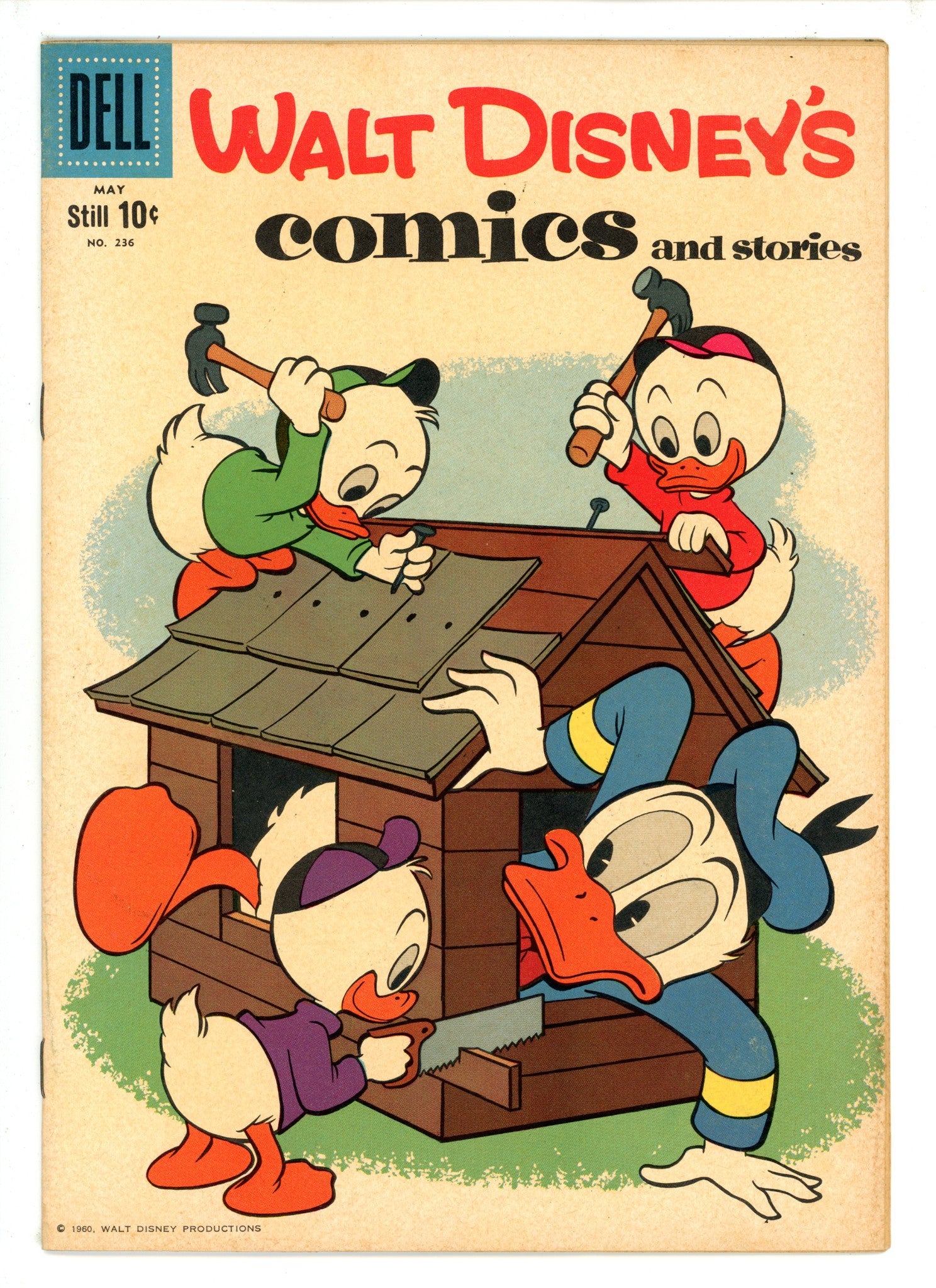 Walt Disney's Comics and Stories Vol 20 8 (236) FN (1960)
