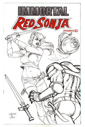 Immortal Red Sonja 4 Linsner Variant (2022)