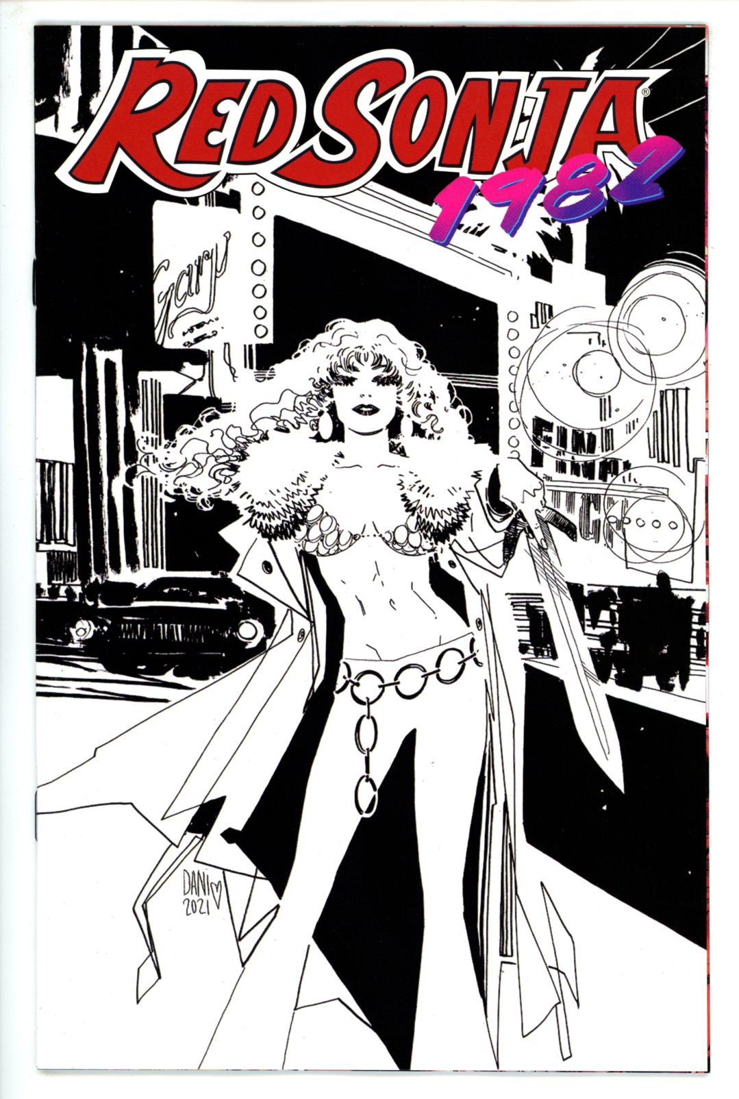 Red Sonja 1982 1 Dani Variant (2021)