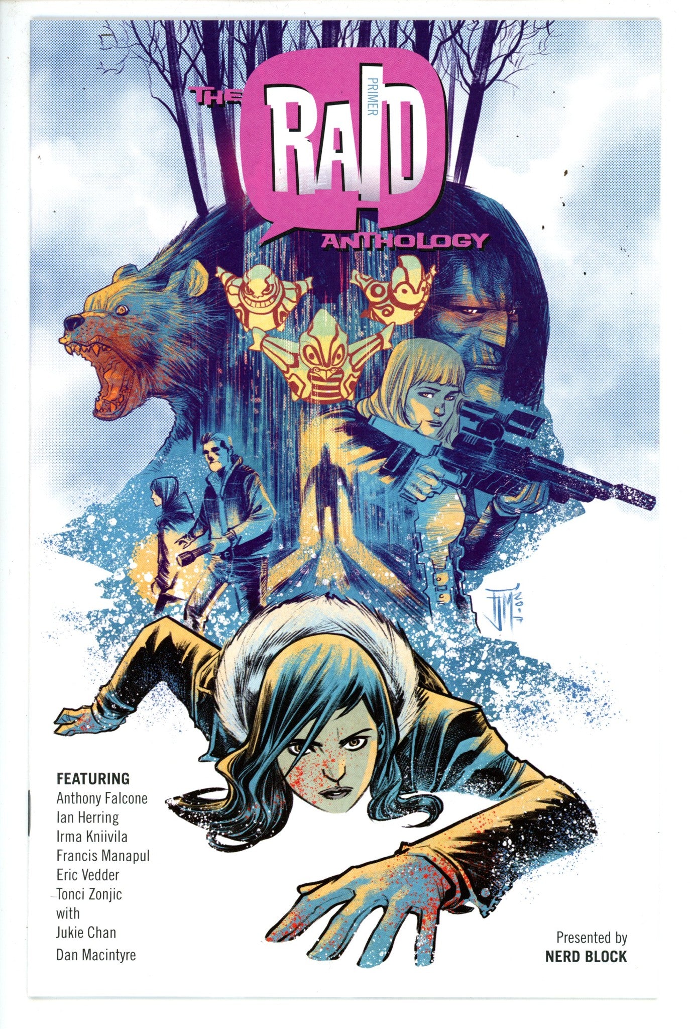 Raid Anthology Primer 1 Nerd Block Variant
