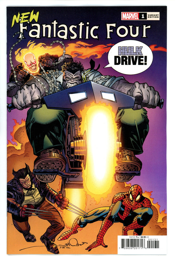 New Fantastic Four 1 Simonson Variant NM-