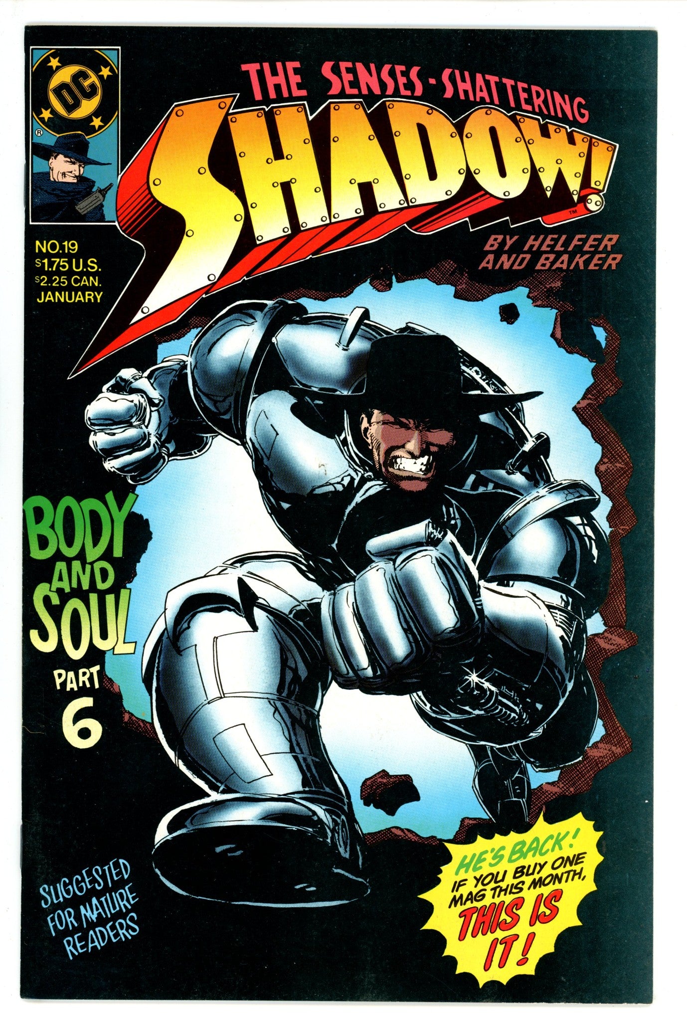 The Shadow Vol 3 19 (1988)