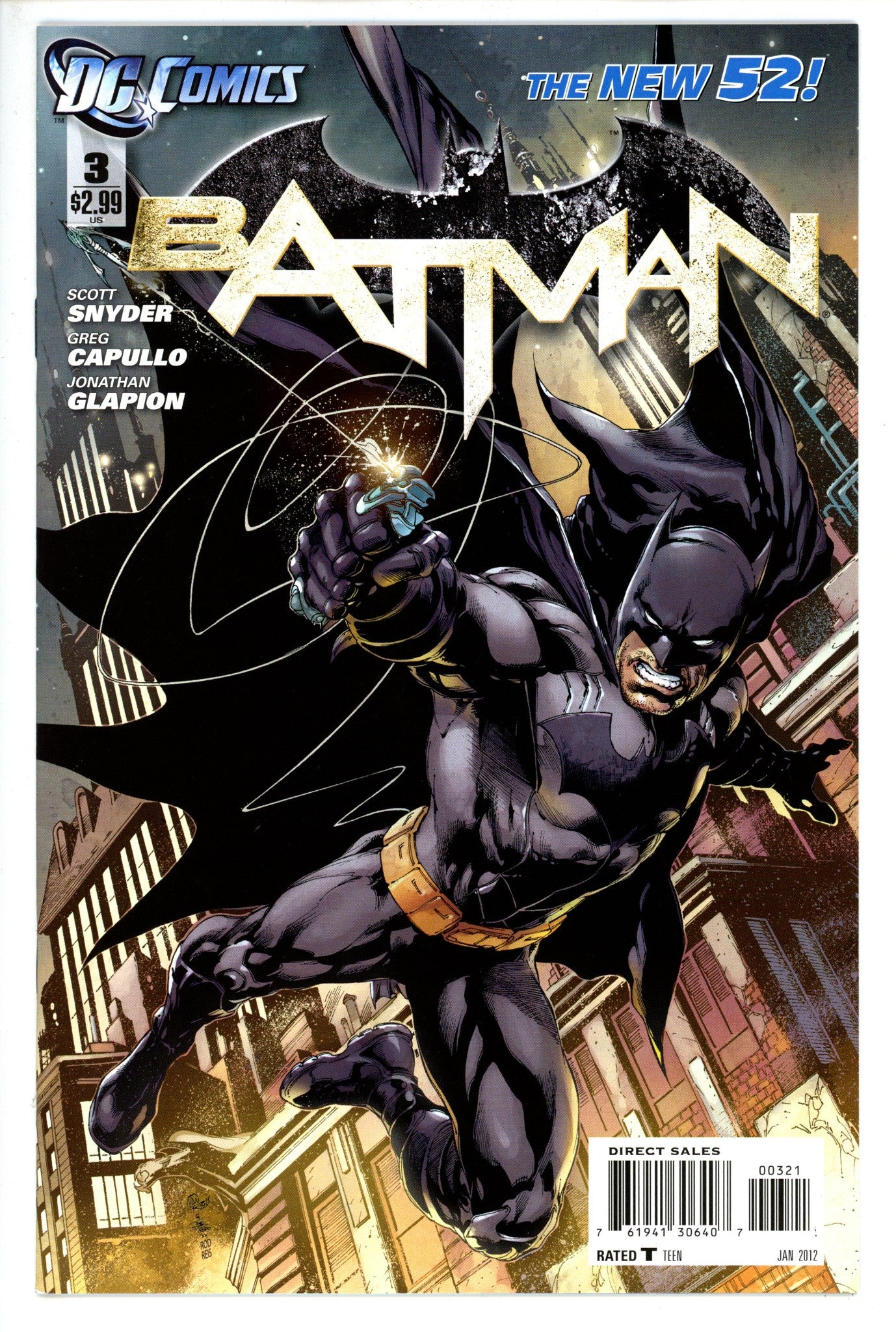 Batman Vol 2 3 Reis Variant NM
