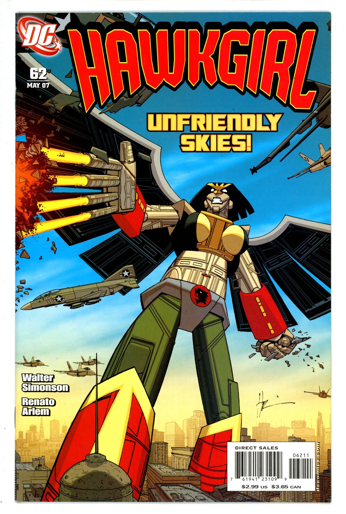 Hawkgirl Vol 4 62 (2007)