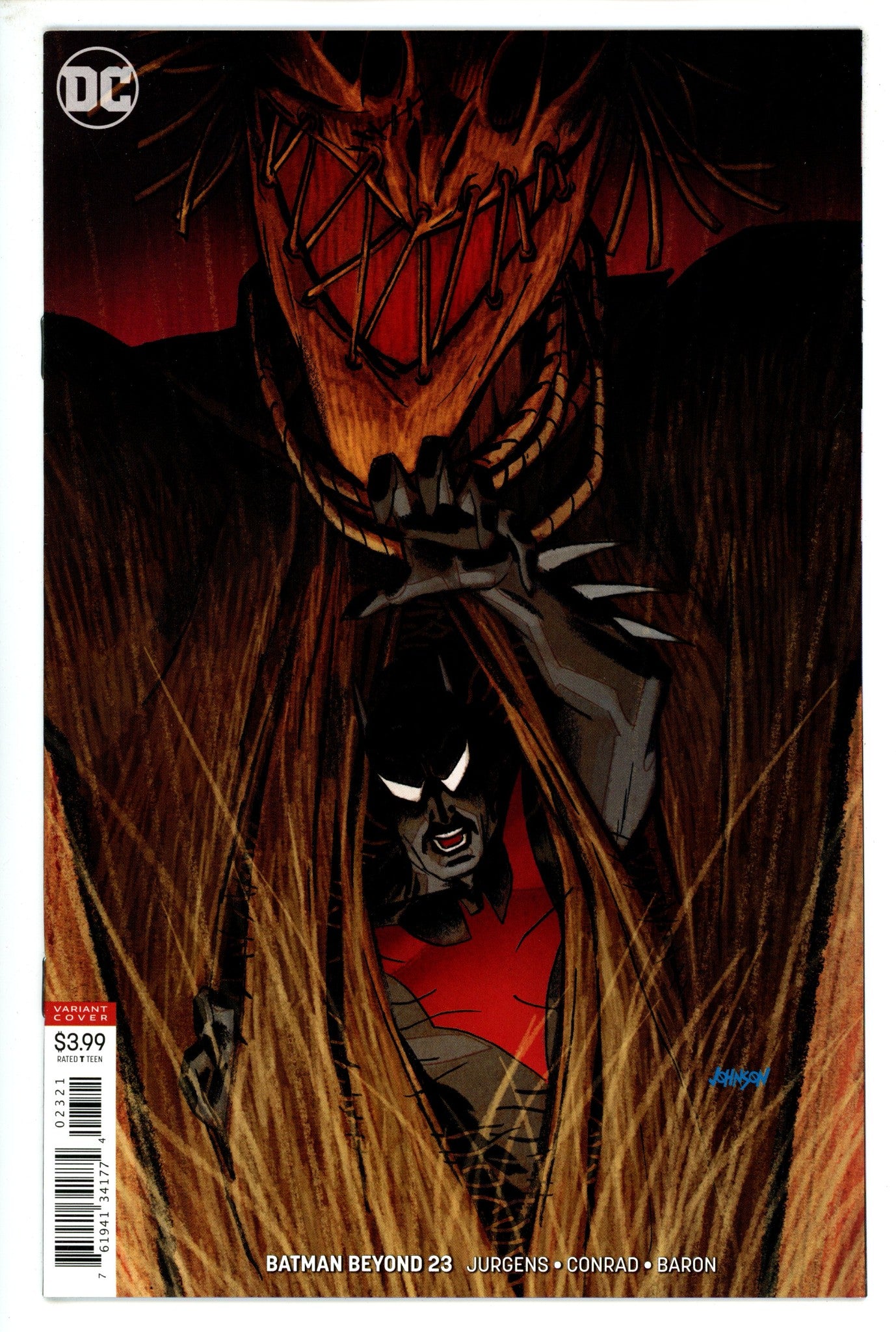 Batman Beyond Vol 6 23 Johnson Variant