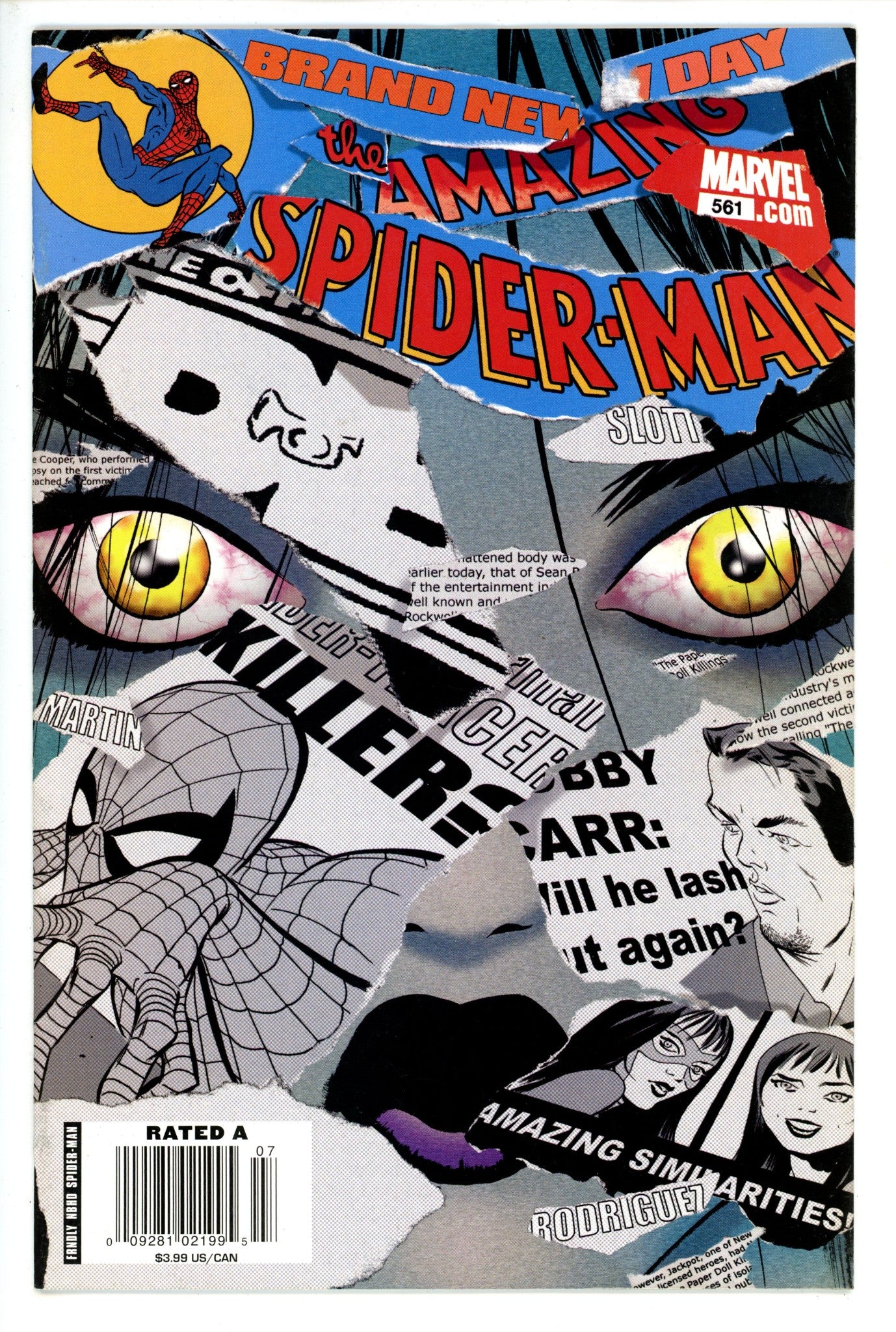 The Amazing Spider-Man Vol 2 561 Newsstand F/VF