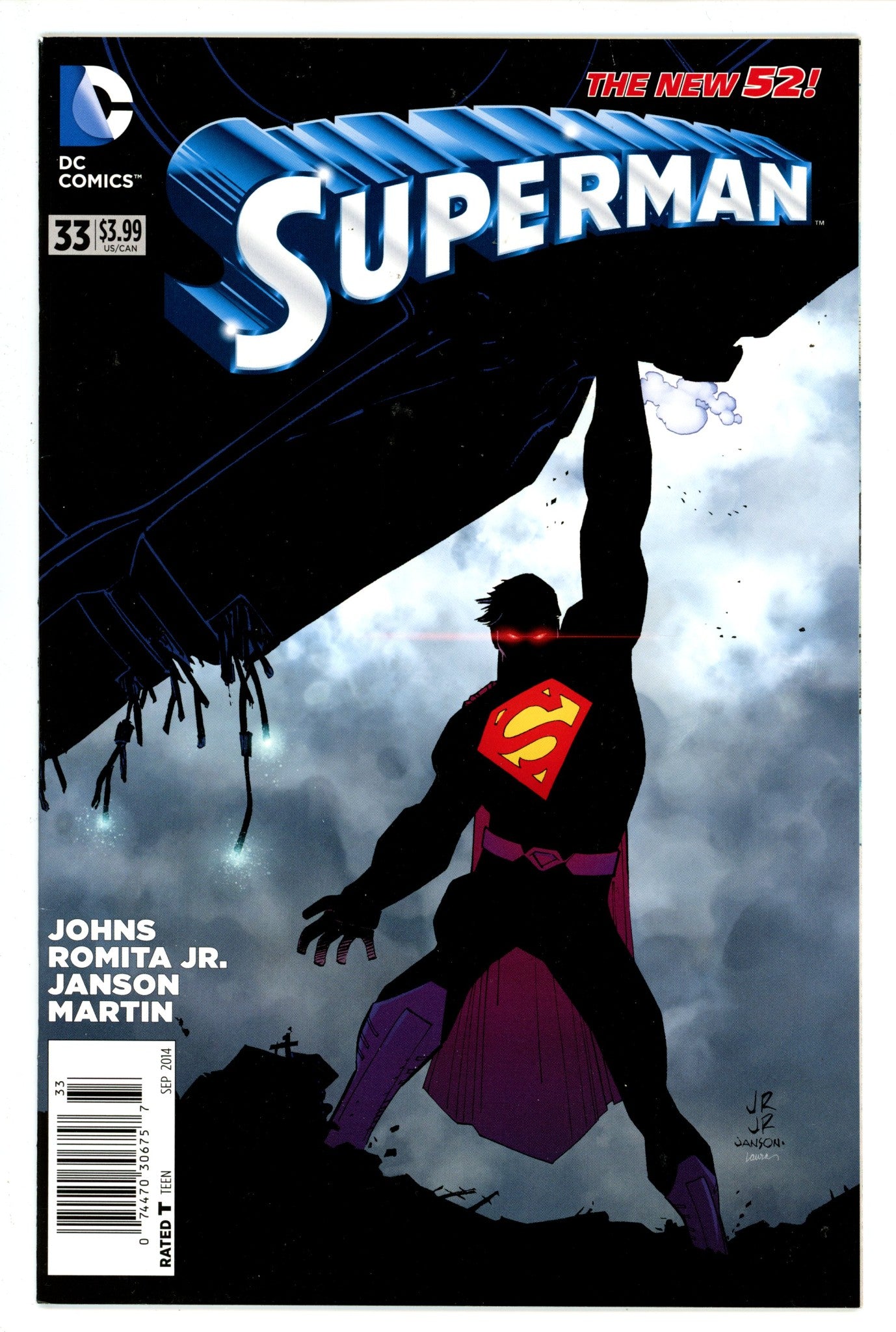 Superman Vol 3 33 Newsstand VF (2014)