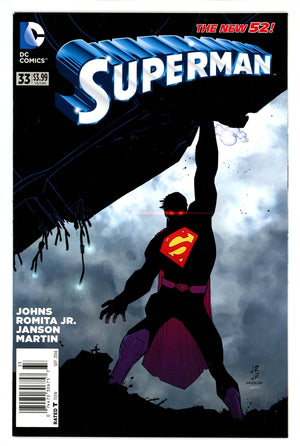 Superman Vol 3 33 Newsstand VF (2014)
