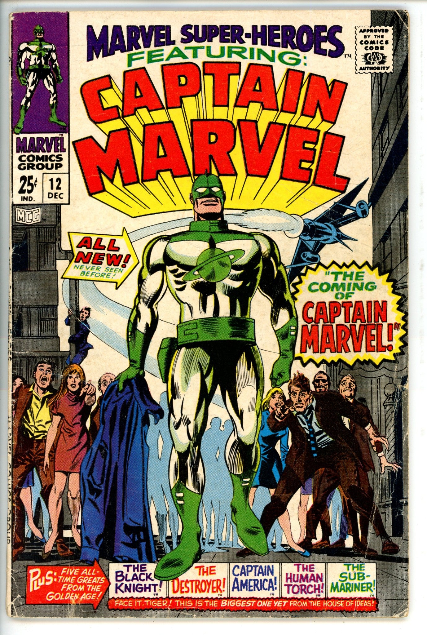 Marvel Super-Heroes Vol 1 12 VG