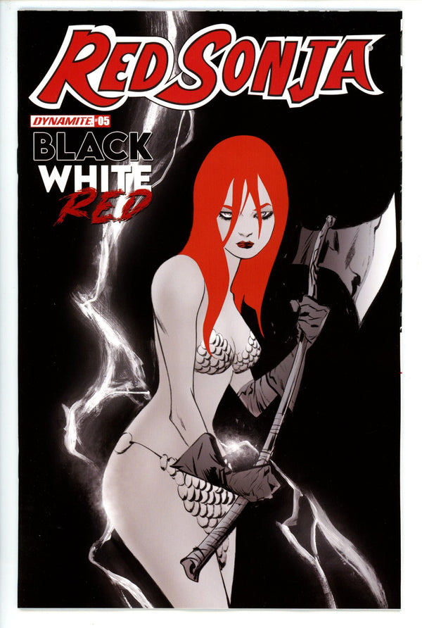Red Sonja Black White Red 5 Lee Variant (2021)