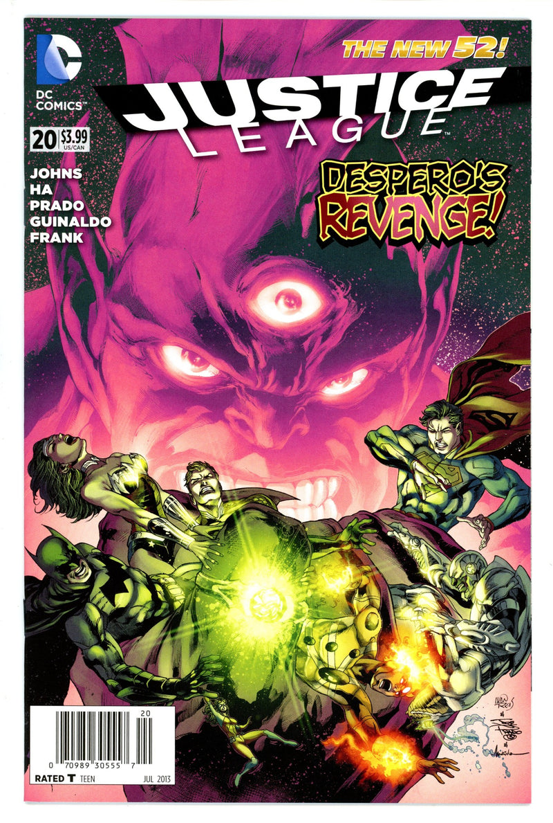 Justice League Vol 1 20 Newsstand NM-