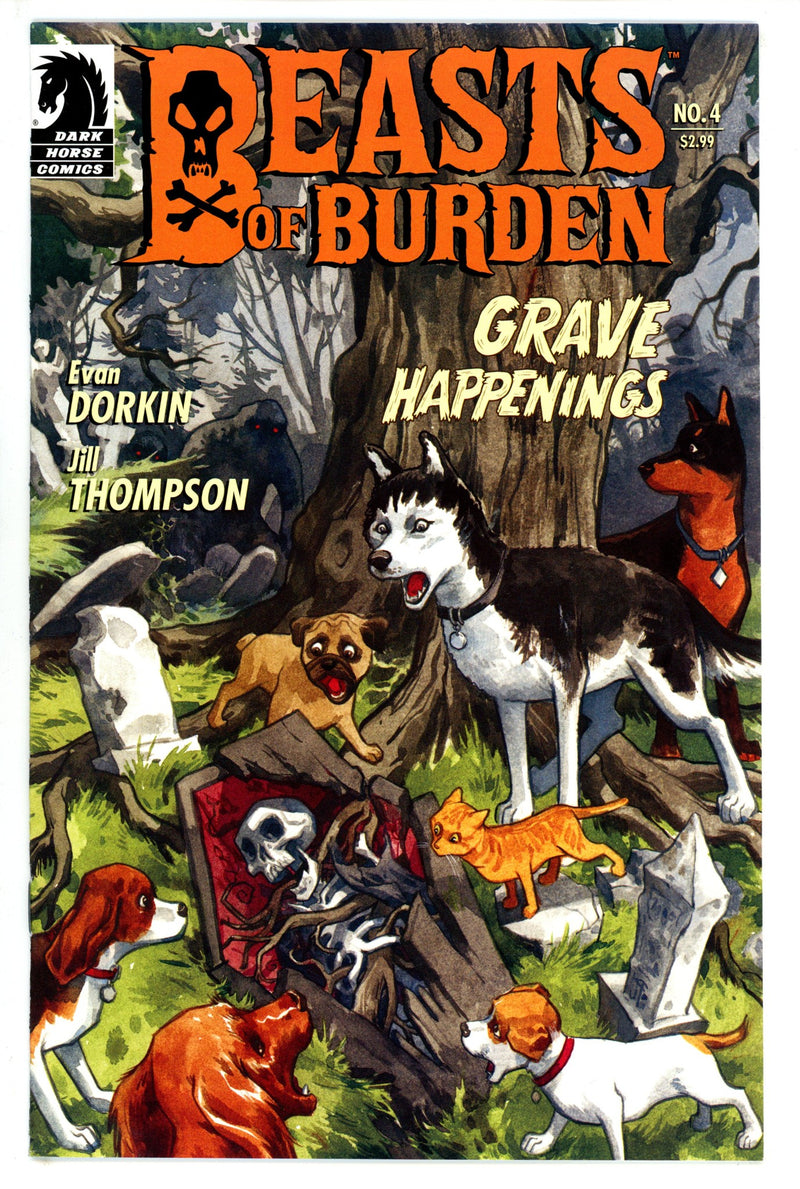 Beasts of Burden Vol 1 4 VF (2009)