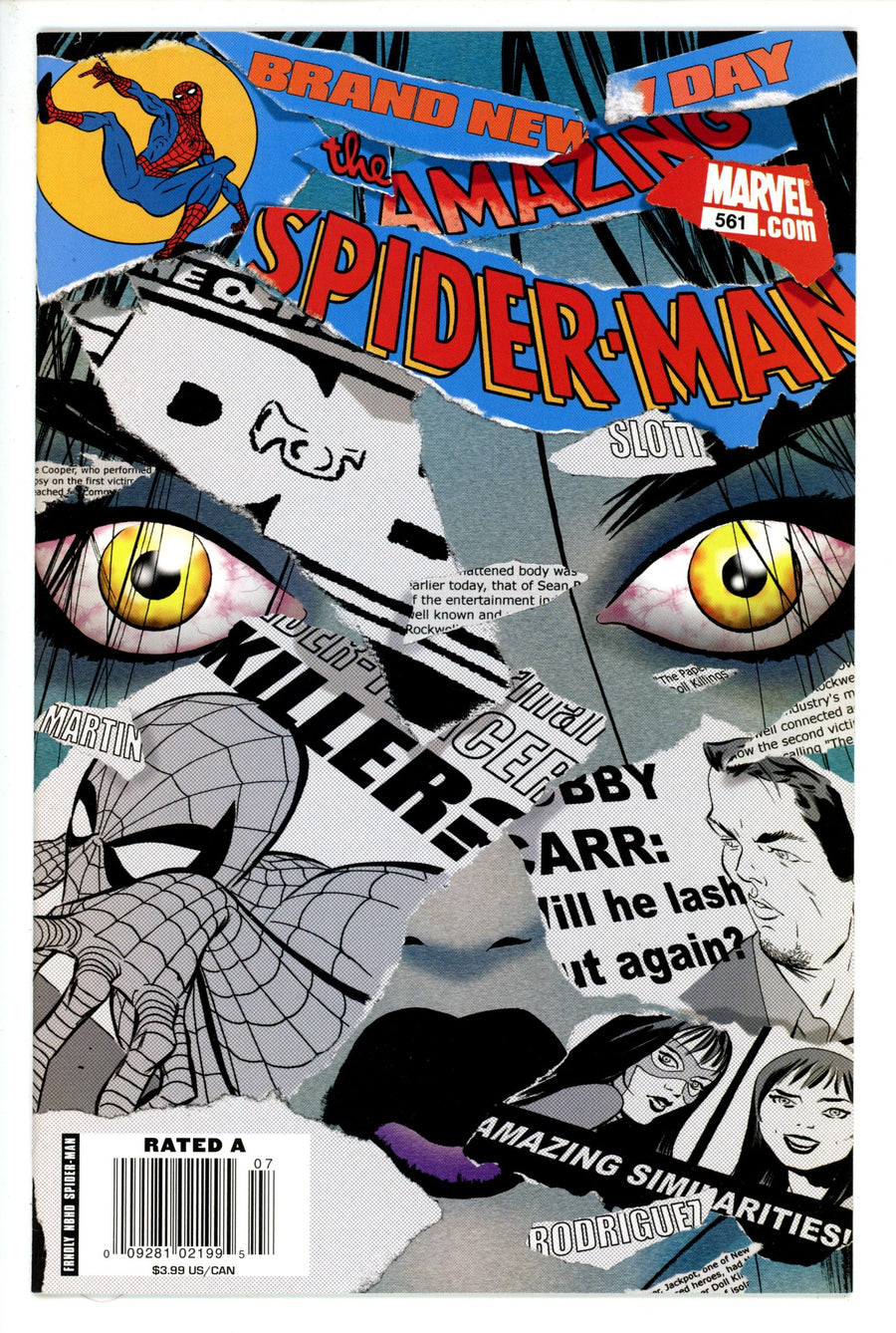 The Amazing Spider-Man Vol 2 561 Newsstand VF