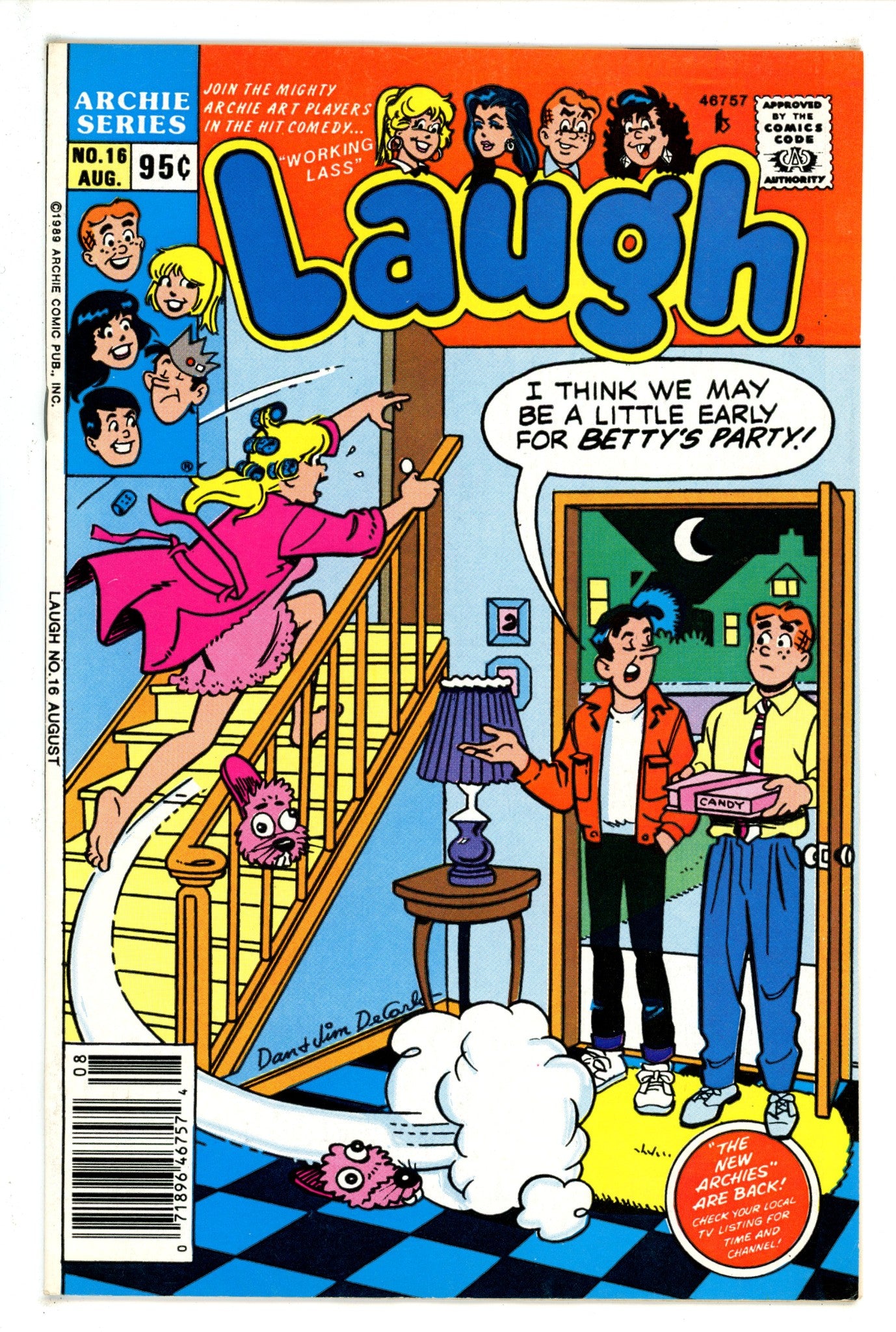 Laugh Vol 2 16 Canadian Price Variant FN+ (1989)