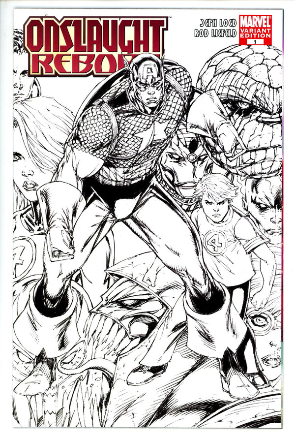 Onslaught Reborn 1 Liefeld Variant VF/NM