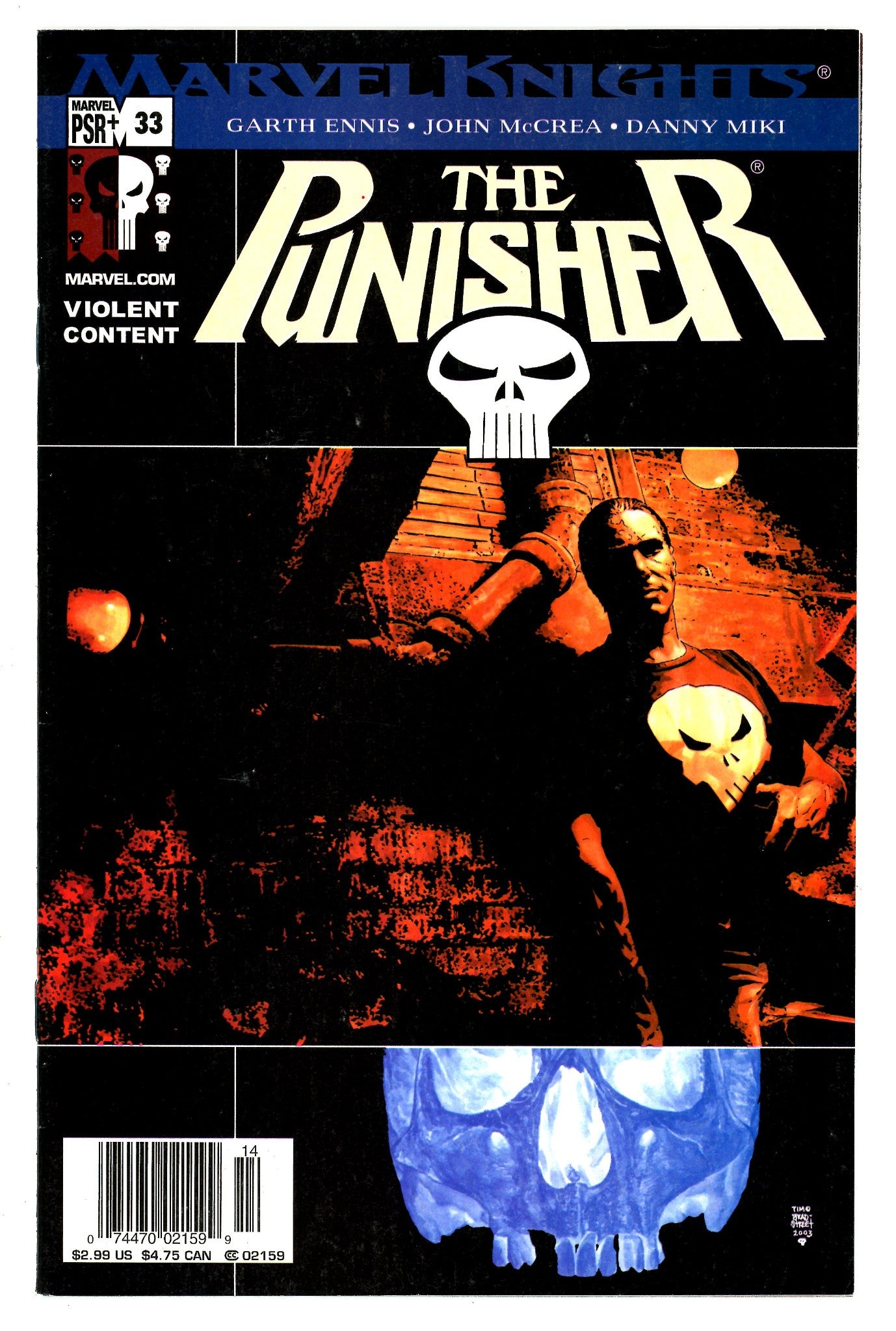The Punisher Vol 6 33 Newsstand VF
