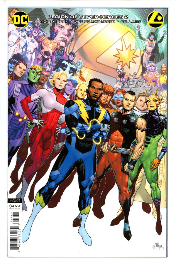 Legion of Super-Heroes Vol 8 2 Cheung Variant