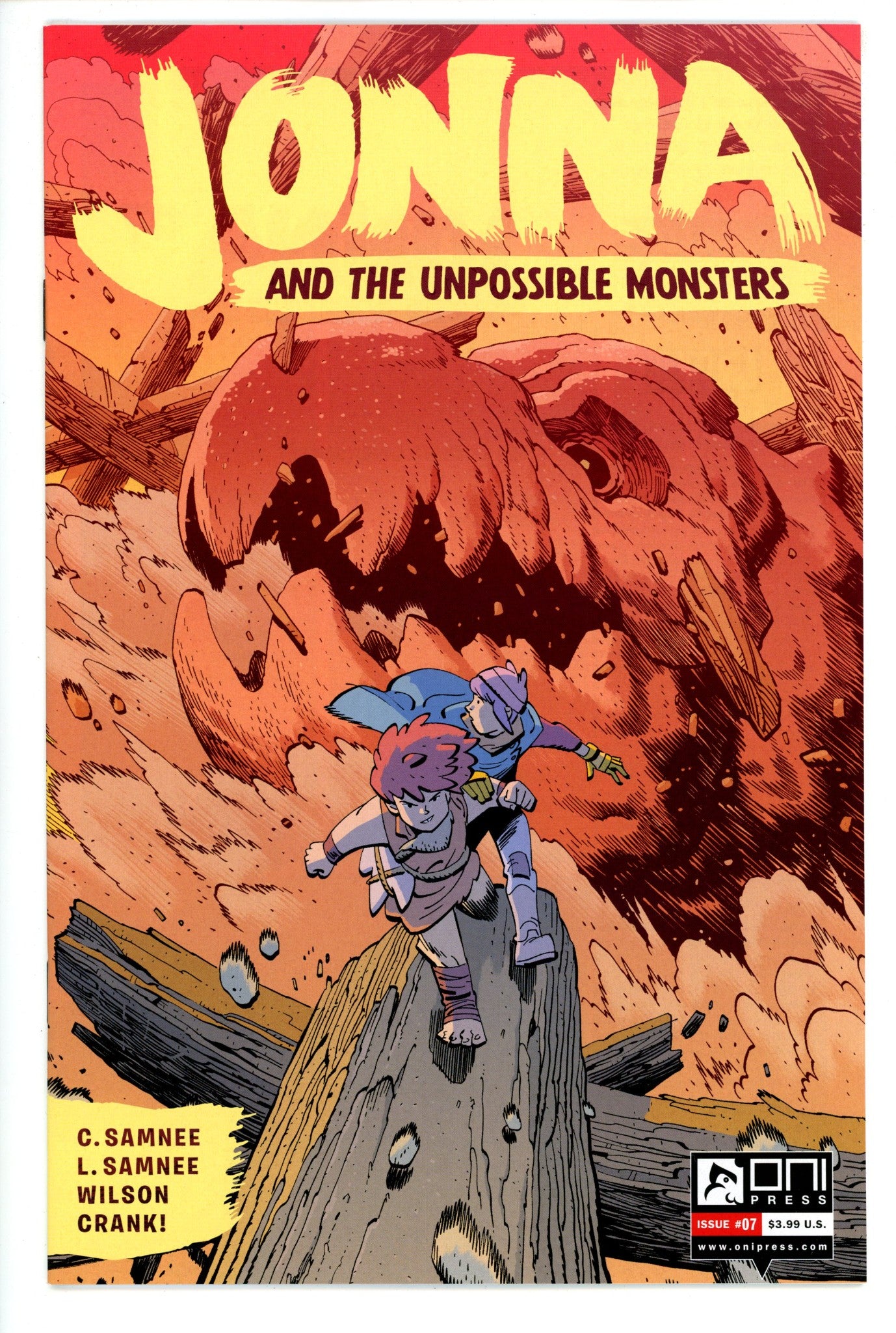 Jonna and the Unpossible Monsters 7 Young Variant (2021)